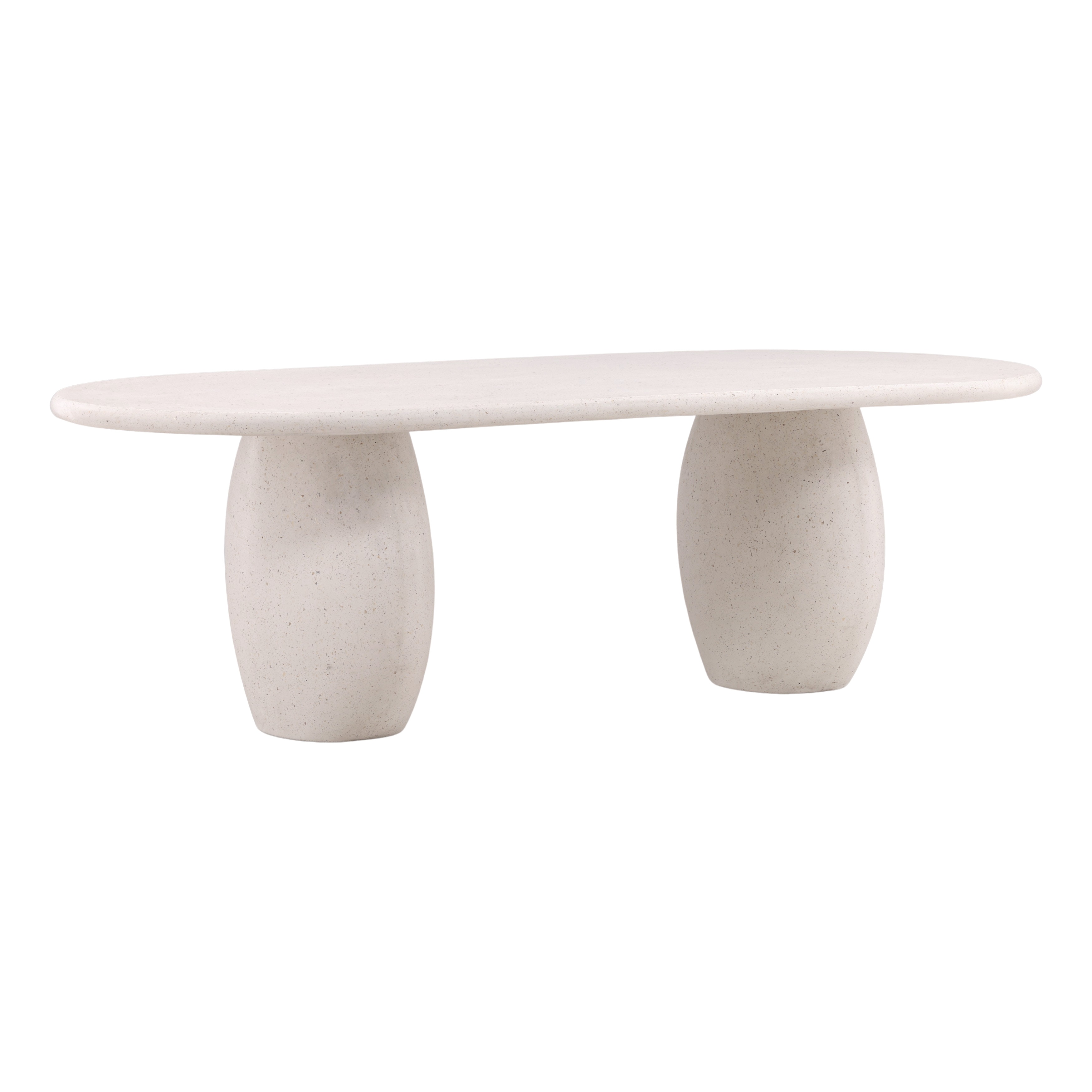 Dovetail Furniture Imogen Outdoor Dining Table DOV26115-IVRY