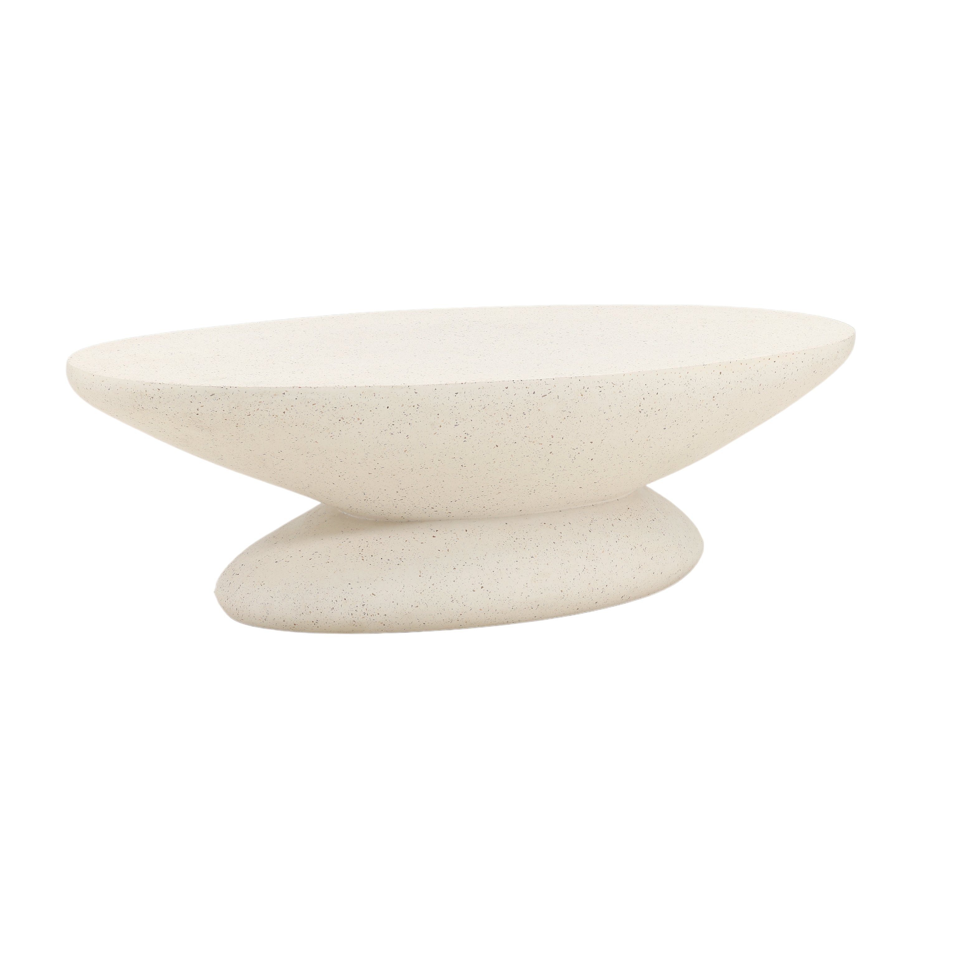 Dovetail Furniture Jaela Outdoor Coffee Table DOV26095-IVRY