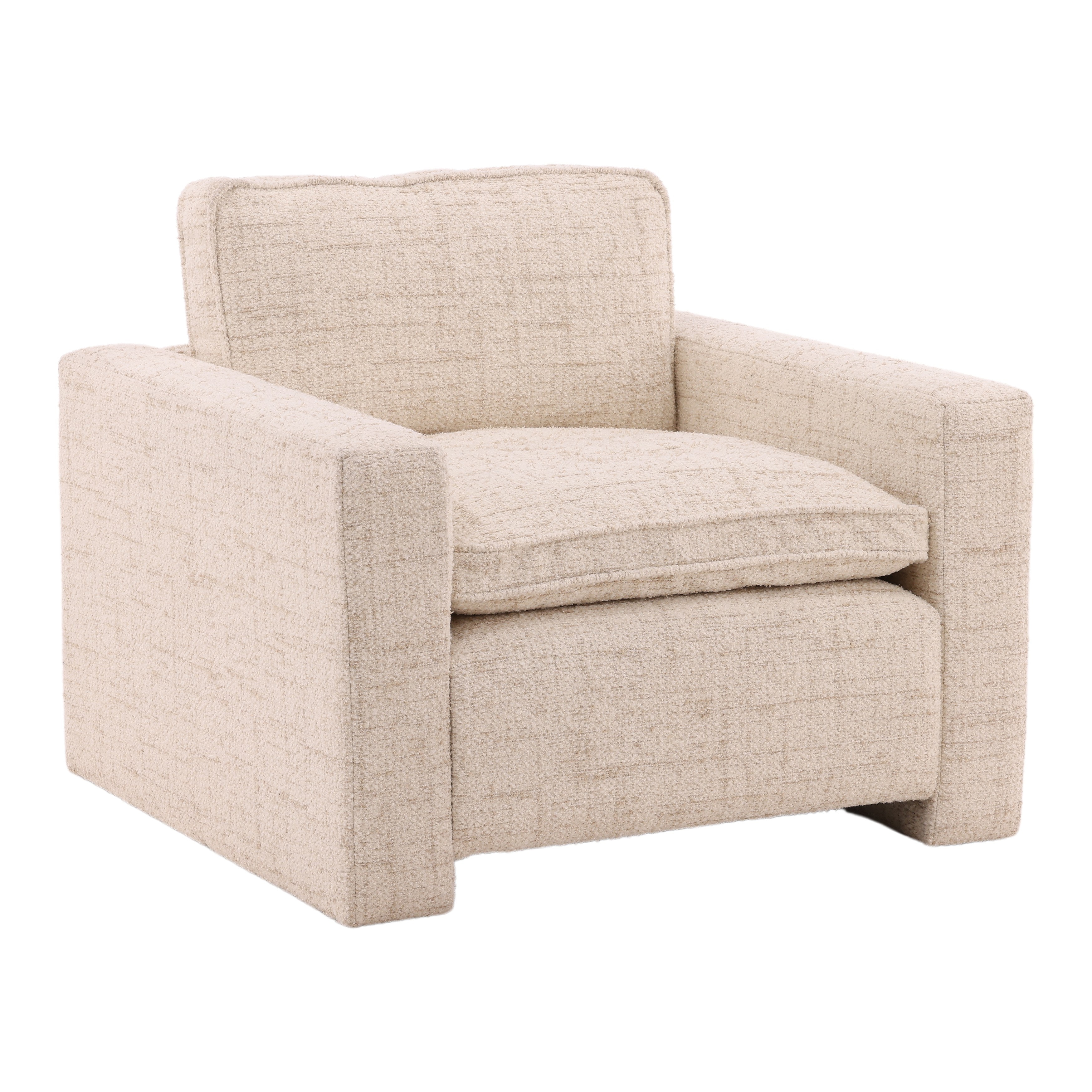 Dovetail Furniture Jax Occasional Chair DOV34061-CREM