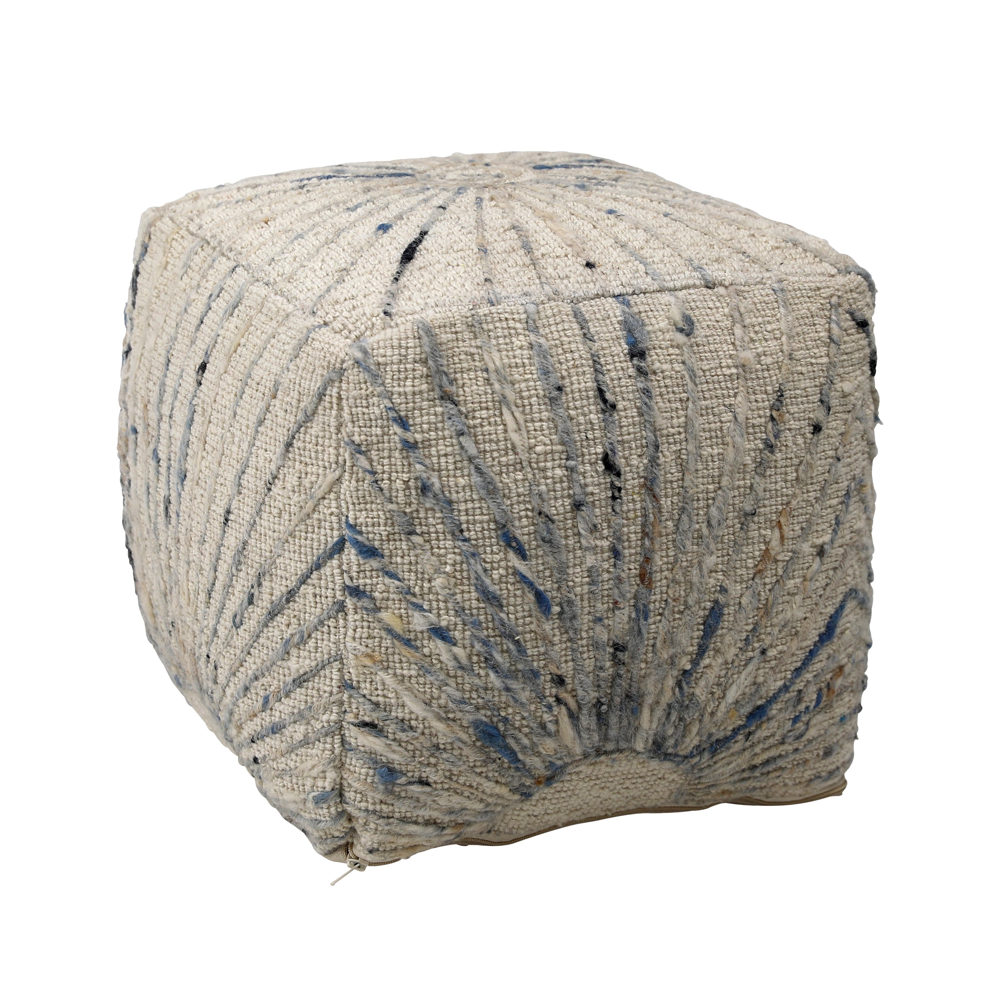 Dovetail Furniture Kathleen Pouf DOV6802