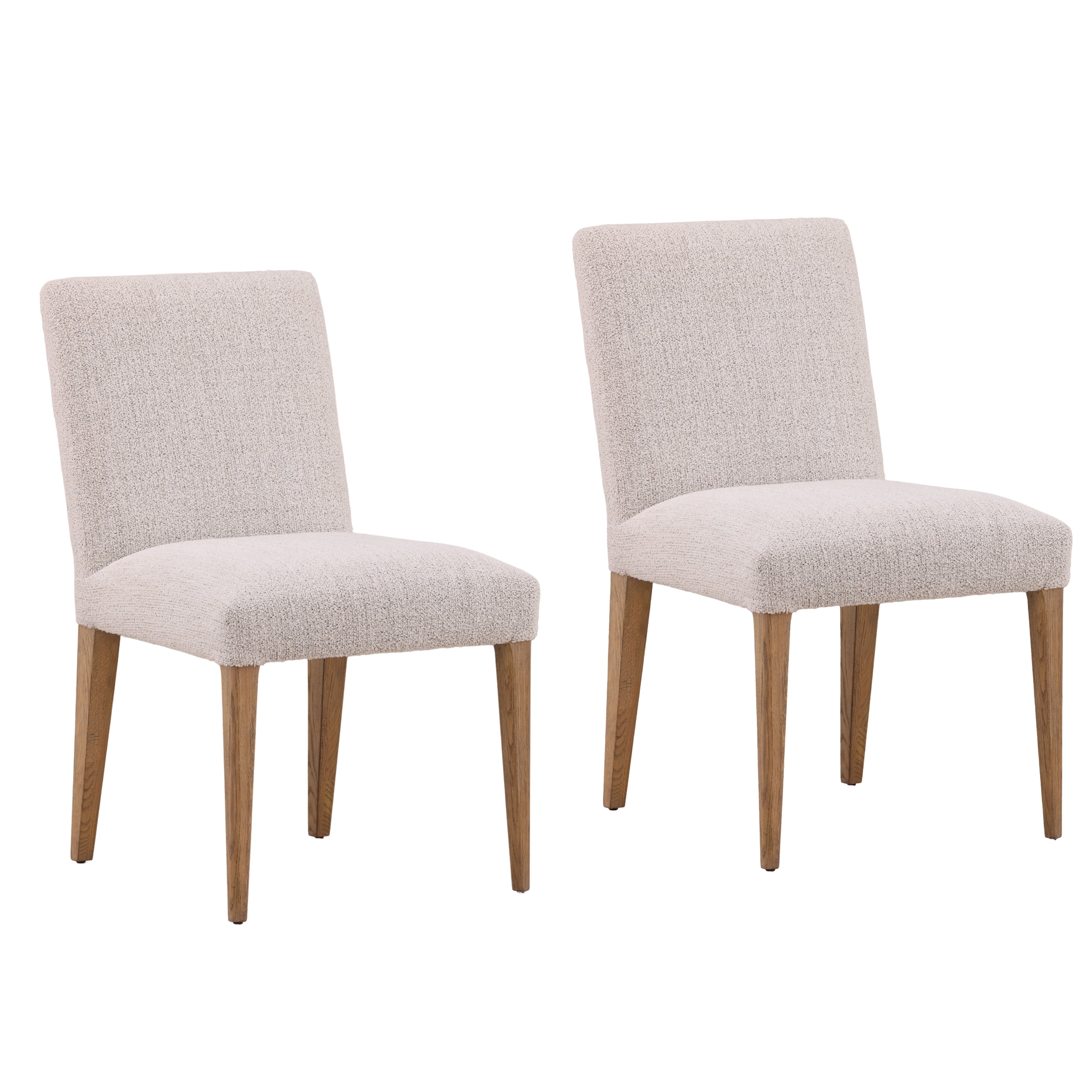 Dovetail Furniture Larkin Dining Chair Set of 2 DOV18071-TAUP