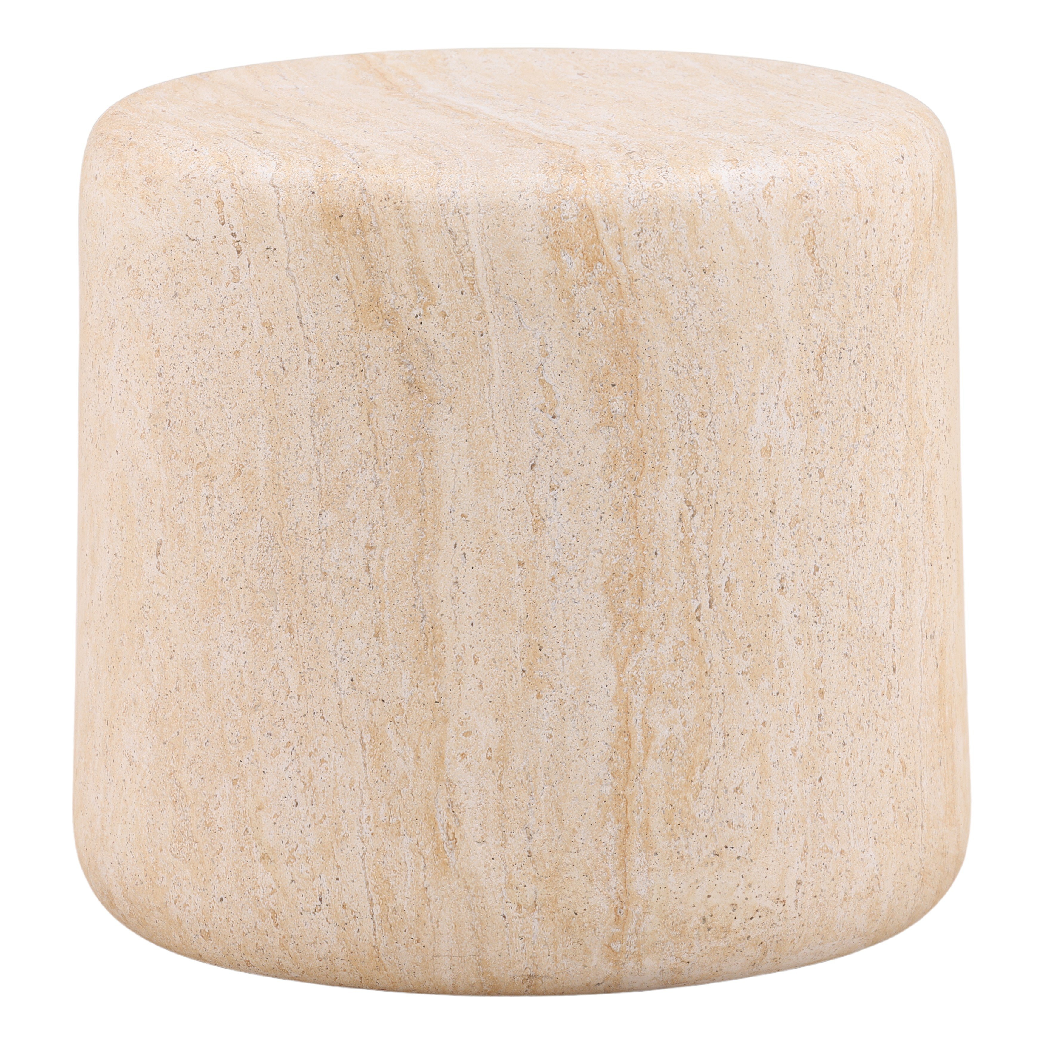 Dovetail Furniture Lessard Outdoor Side Table DOV14524-NATL