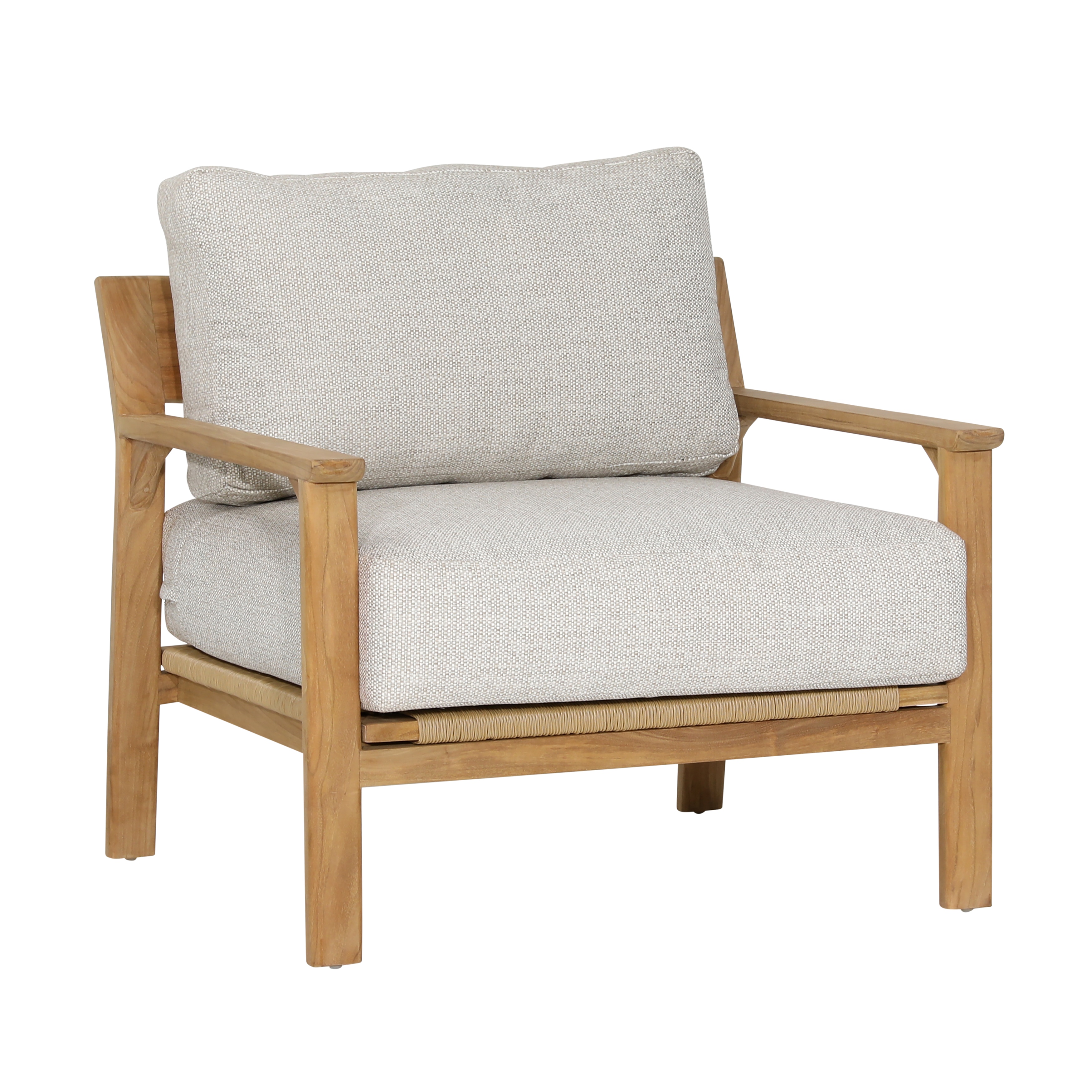 Dovetail Furniture Lexy Outdoor Sofa Chair DOV7787-TAUP