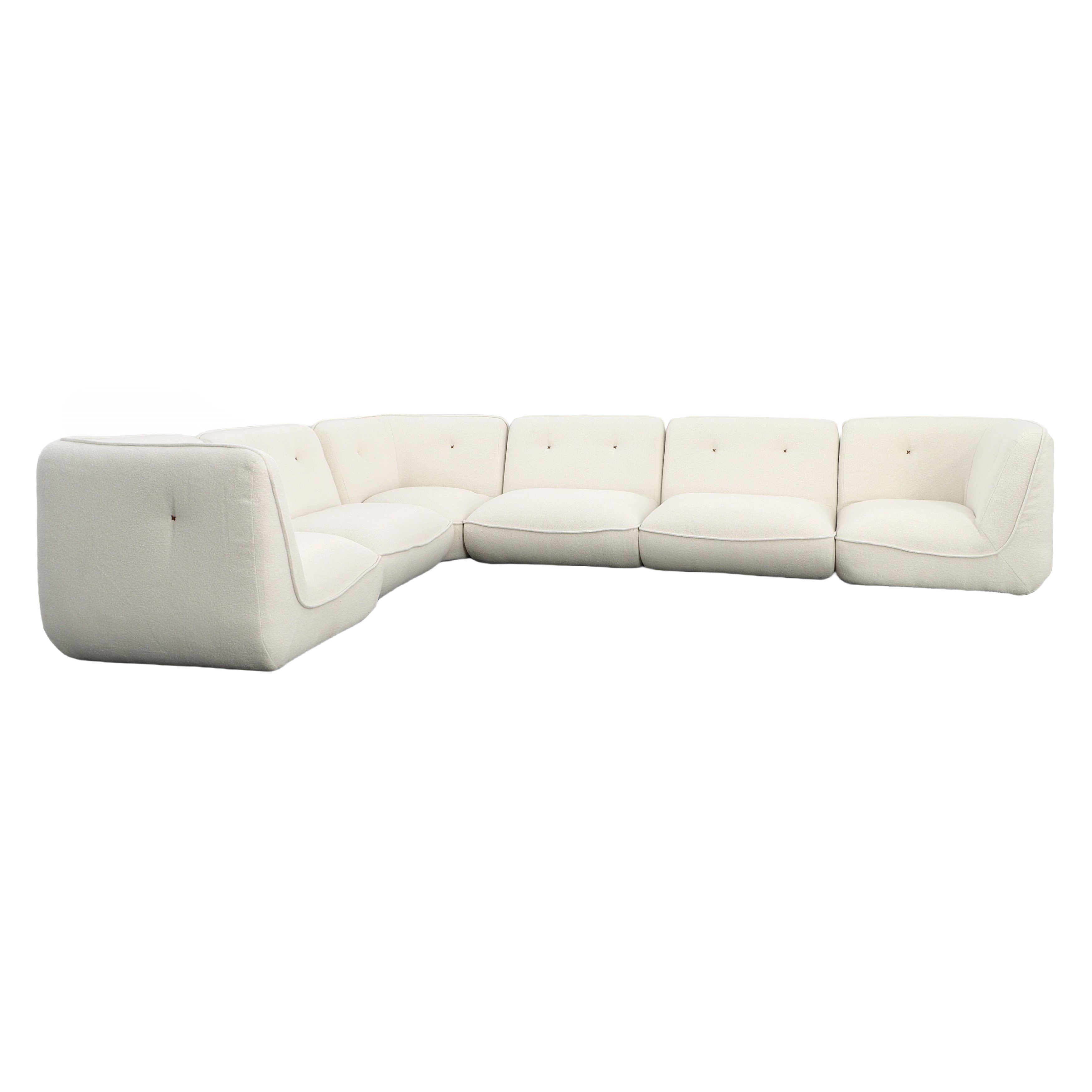 Dovetail Furniture Liliana Modular Sectional DOV60013-AMLS-BEIG
