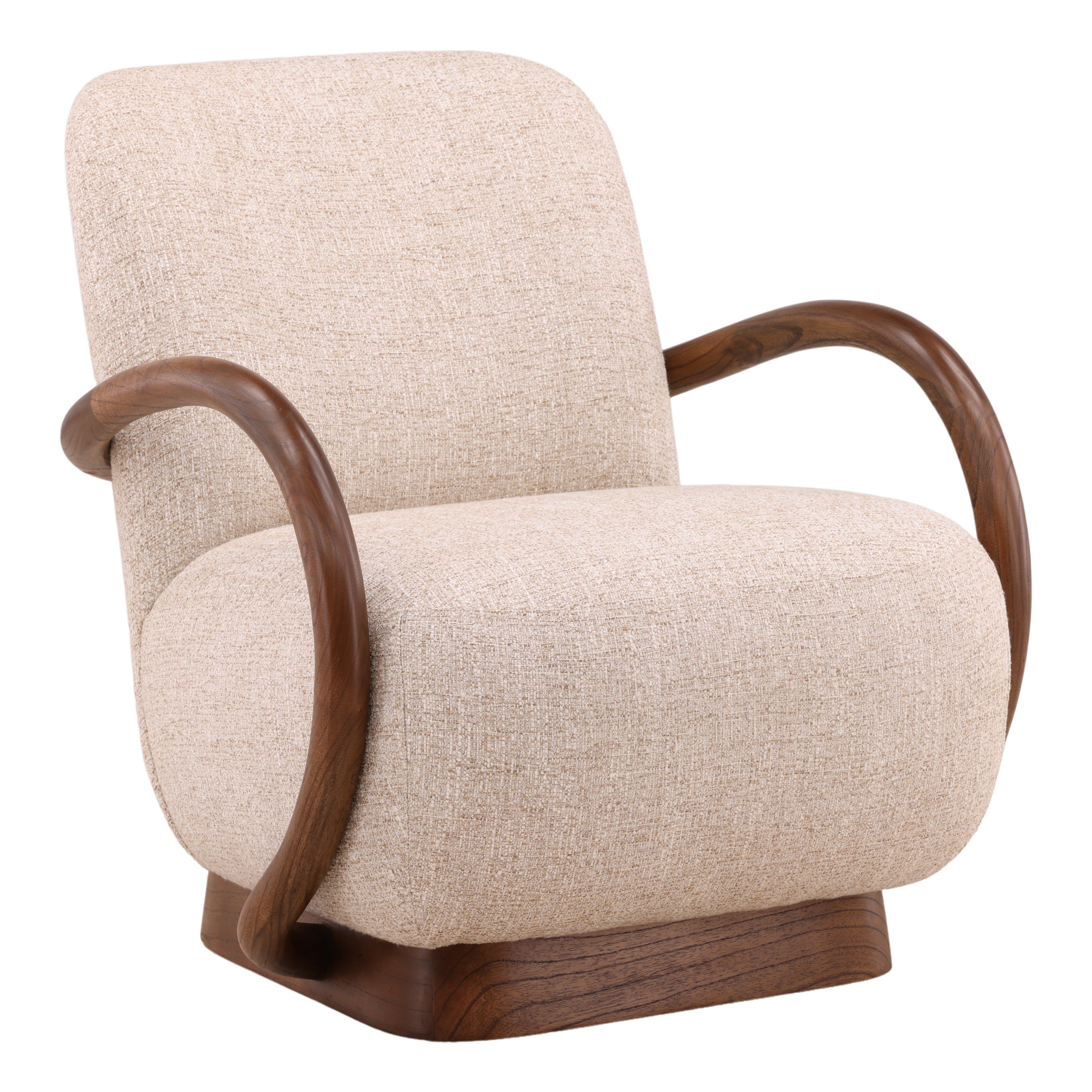 Dovetail Furniture Linfield Occasional Chair DOV11718-FAWN