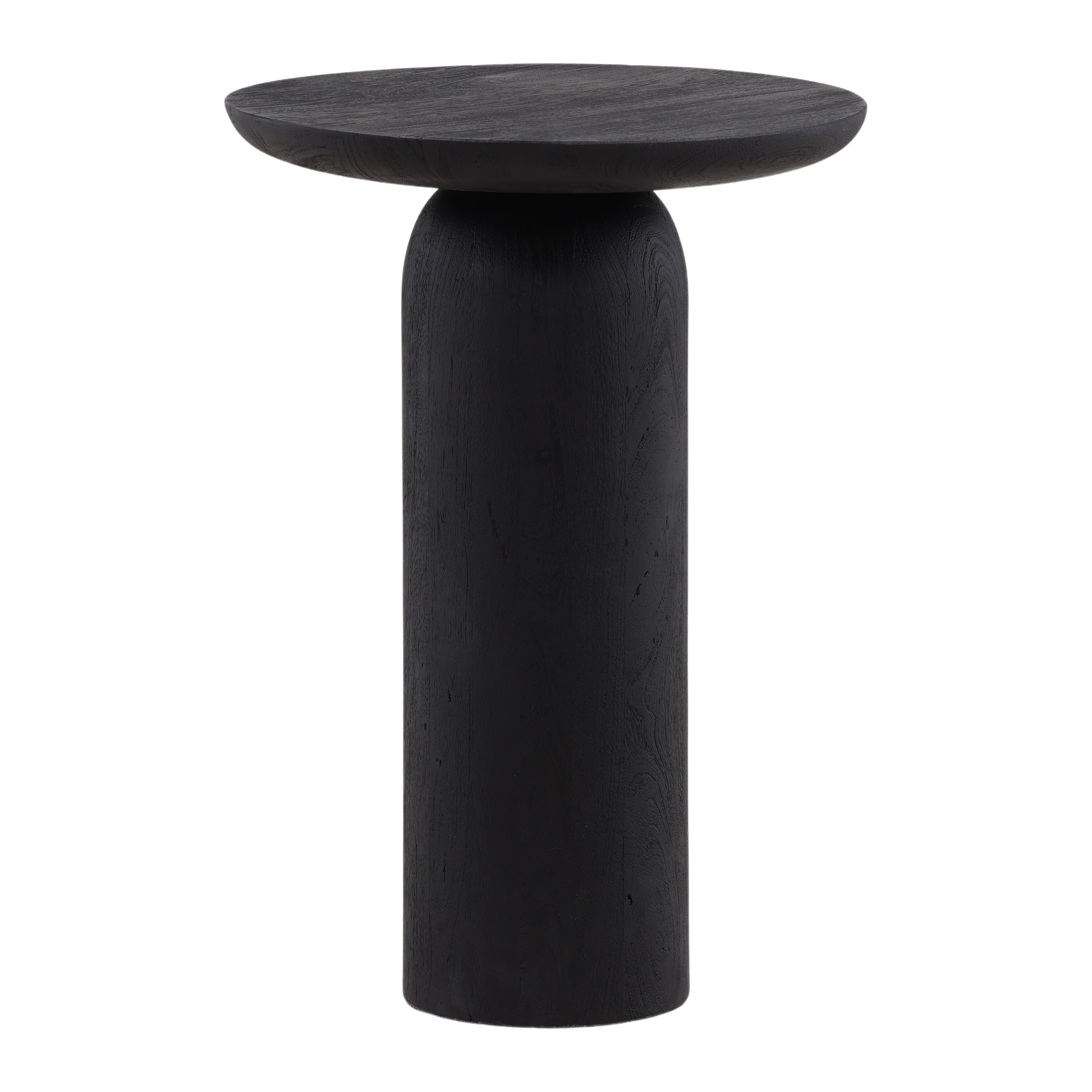 Dovetail Furniture Lorin Side Table DOV76033-BLCK-LG