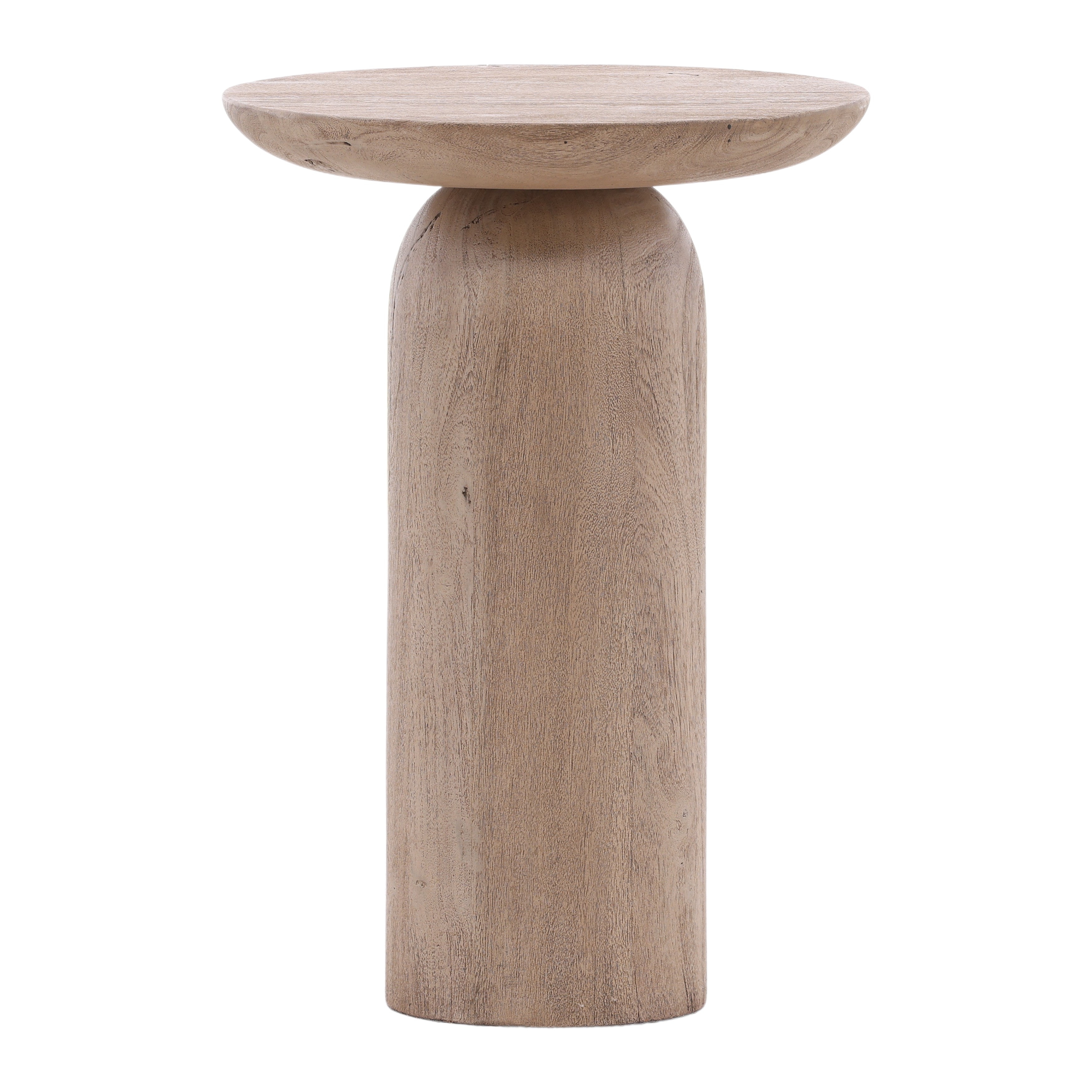 Dovetail Furniture Lorin Side Table DOV76033-LTNT-MD