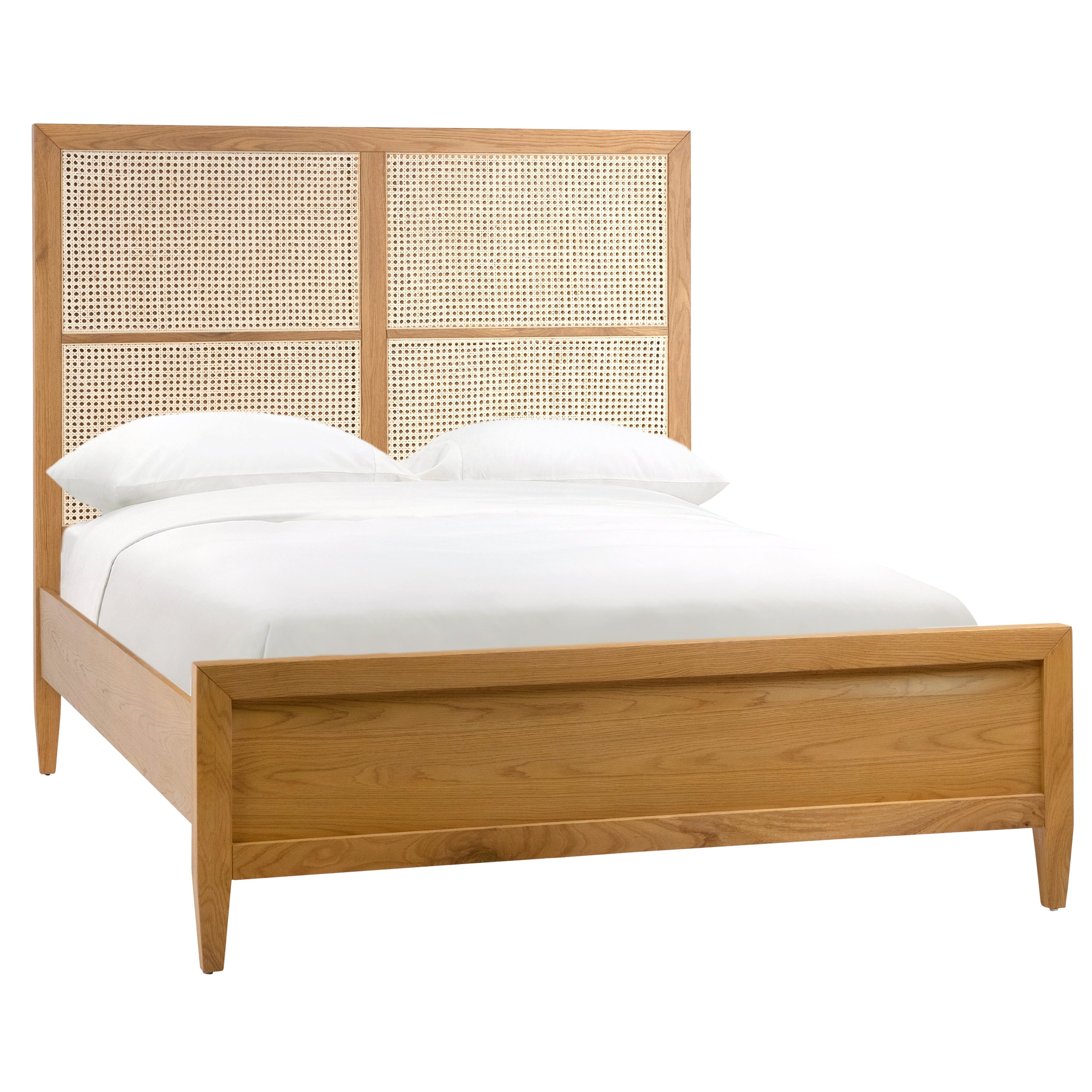 Dovetail Furniture Lugano Bed DOV18125QNAT