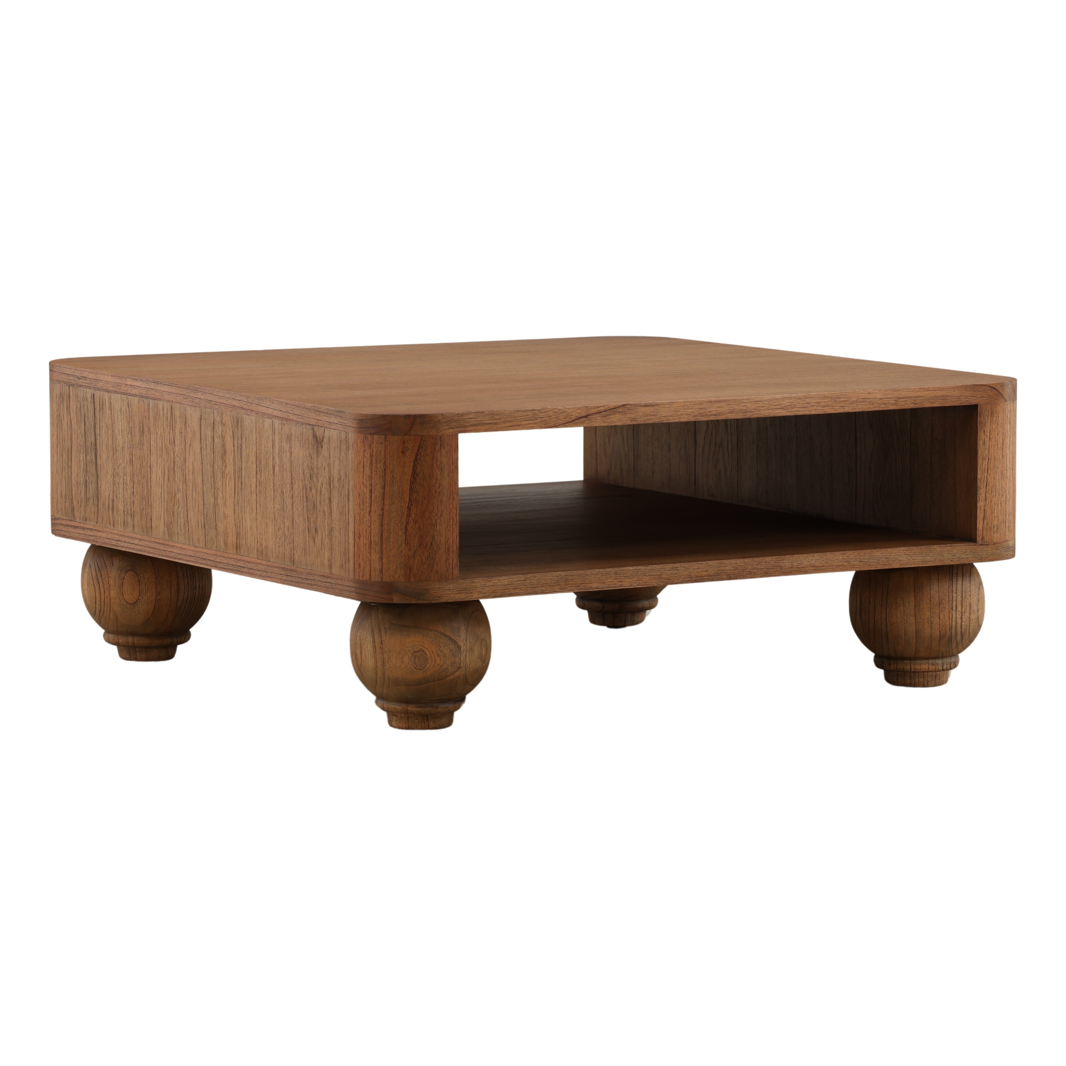 Dovetail Furniture Madden Coffee Table DOV11731-BRWN
