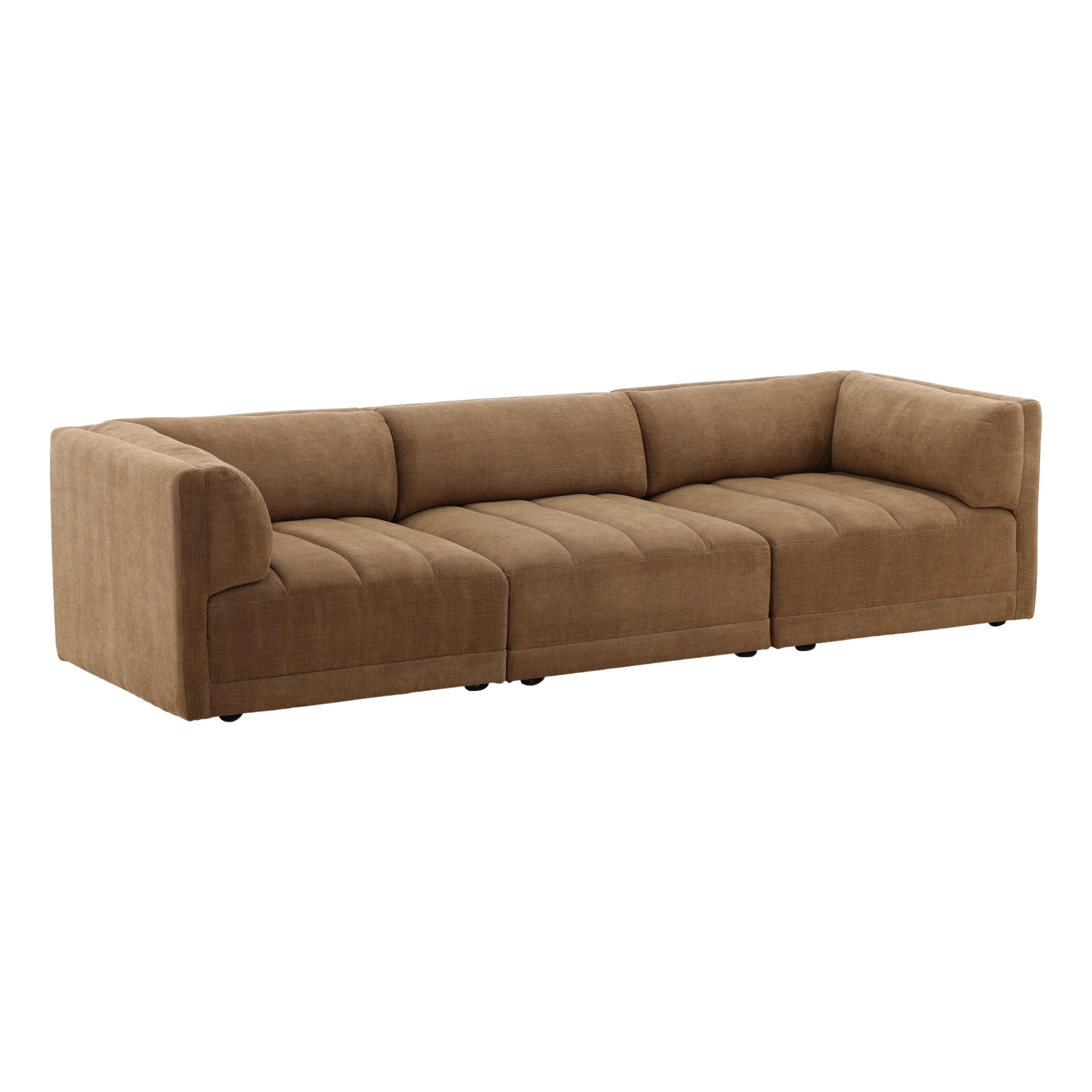 Dovetail Furniture Magda Sofa DOV39004-BRWN