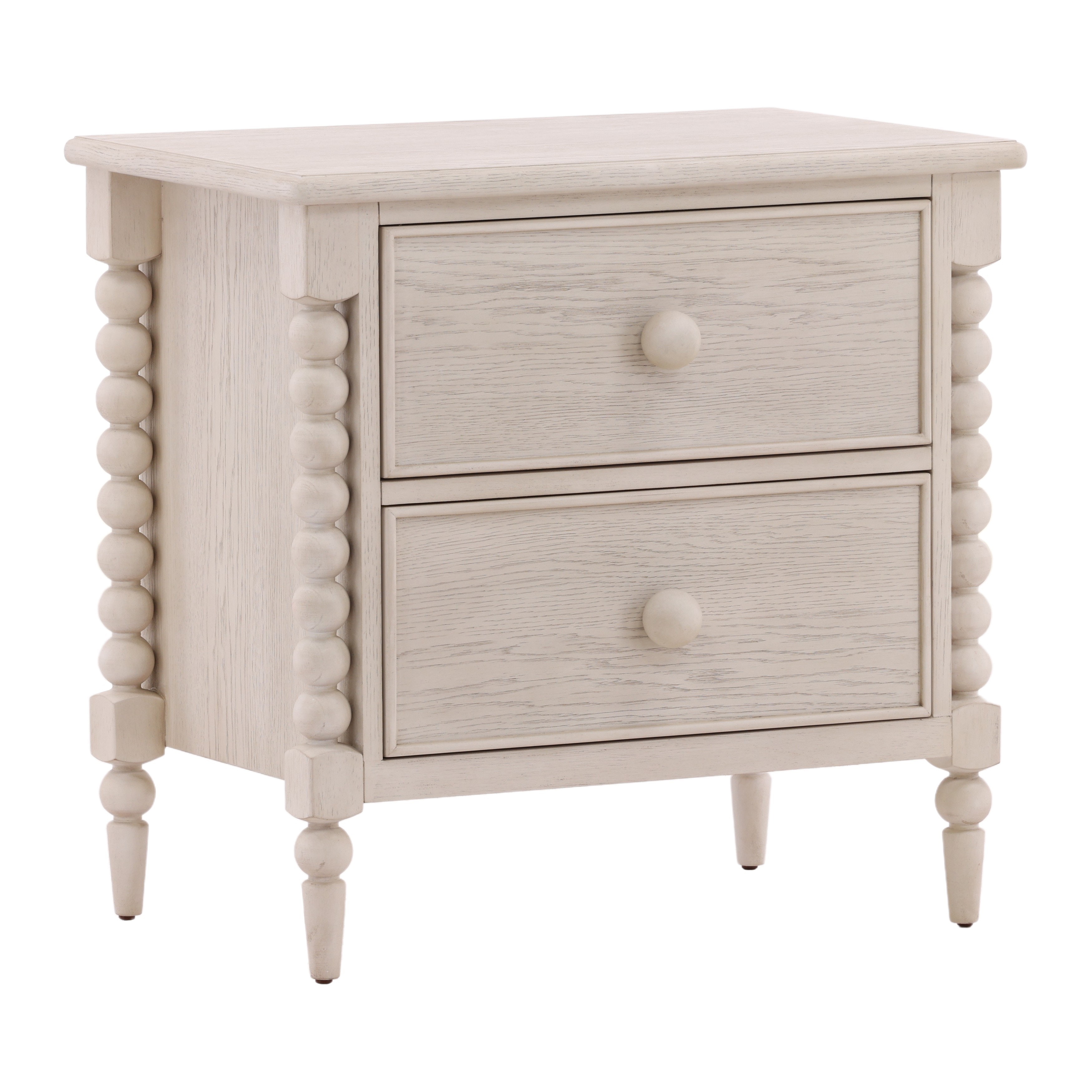 Dovetail Furniture Marcellina Nightstand DOV18111-WHTW