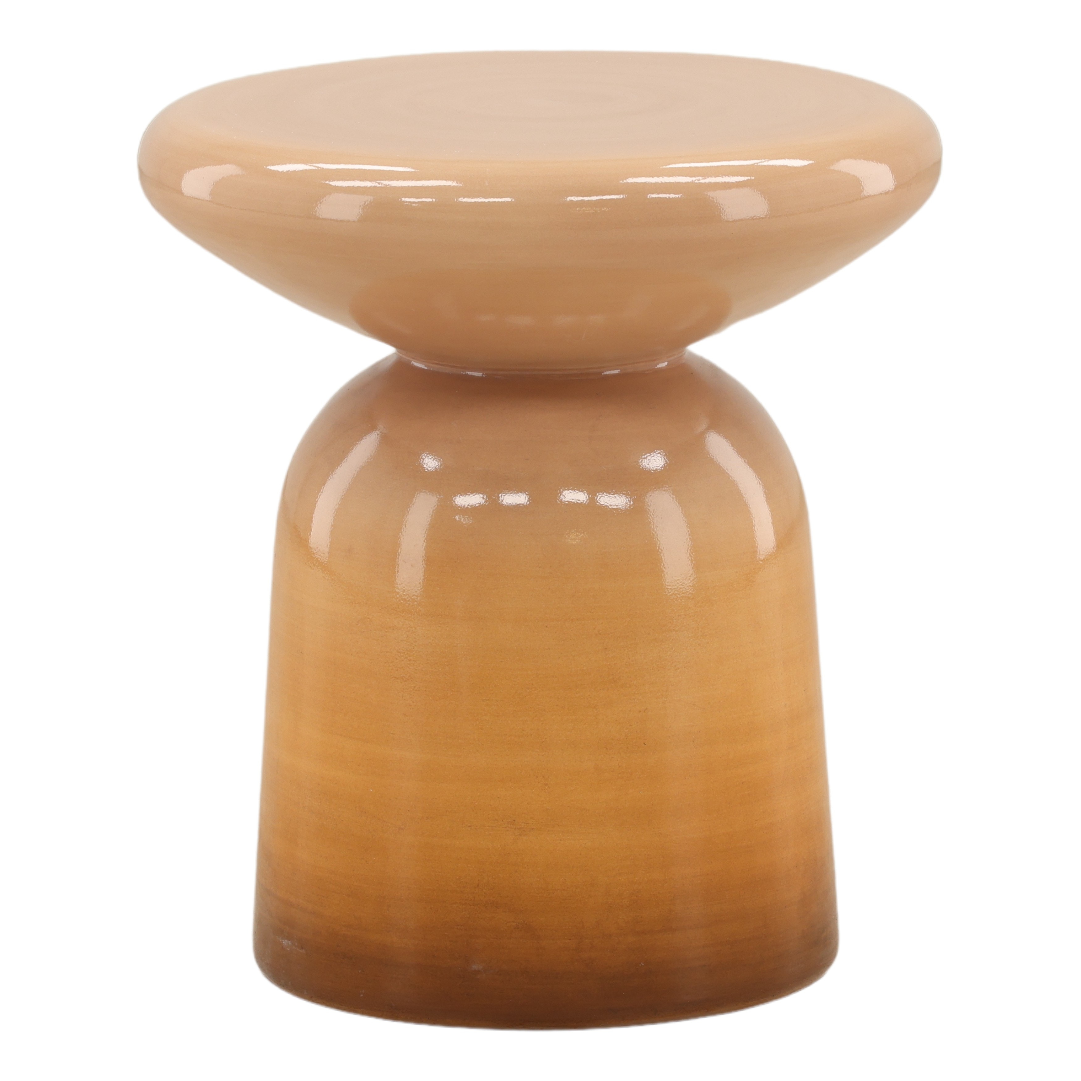 Dovetail Furniture Marcellus Outdoor Side Table DOV14511-ORNG