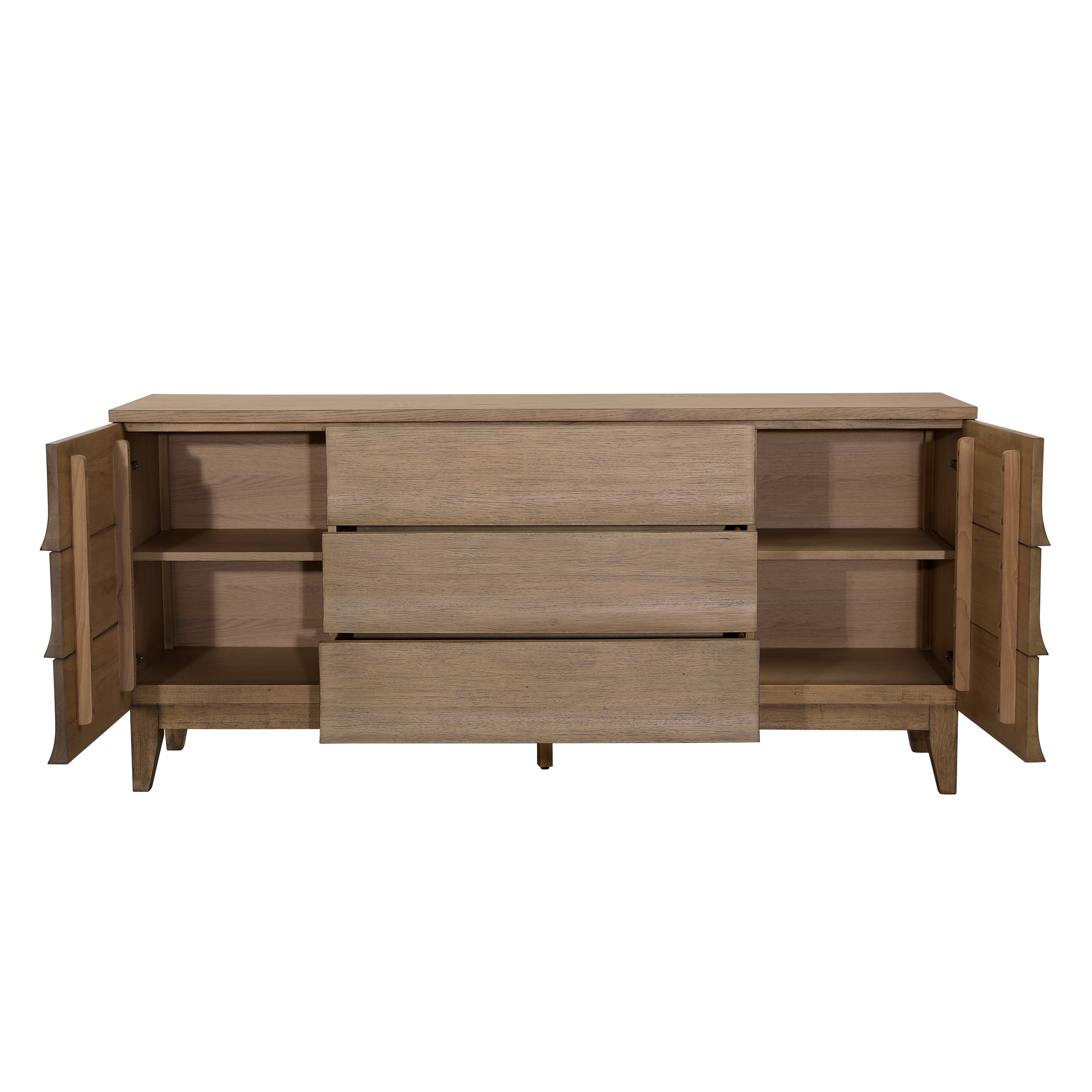 Dovetail Furniture DOV18184-NATL Casual Dining Margaux Sideboard