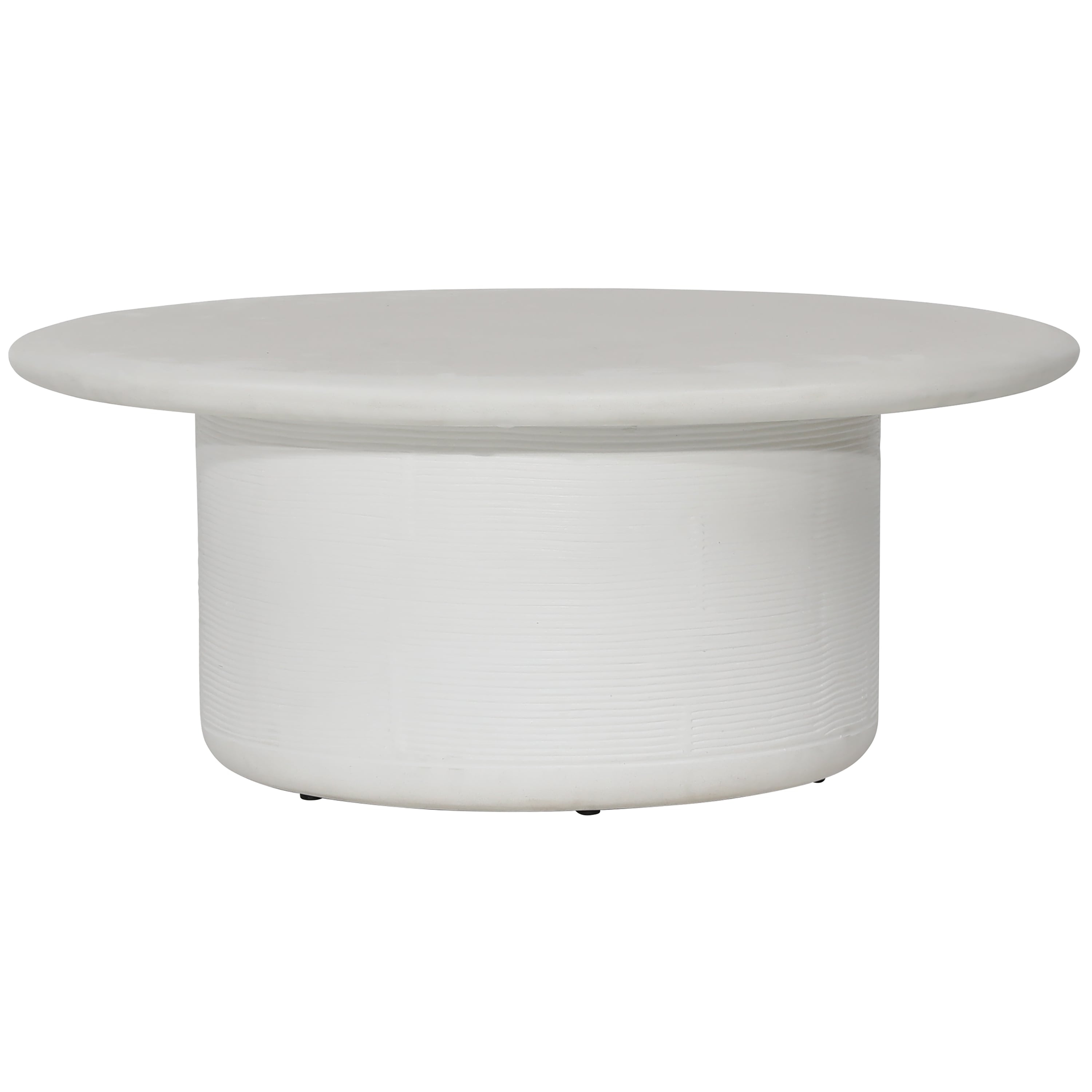 Dovetail Furniture Marnie Outdoor Coffee Table DOV24103-WHIT