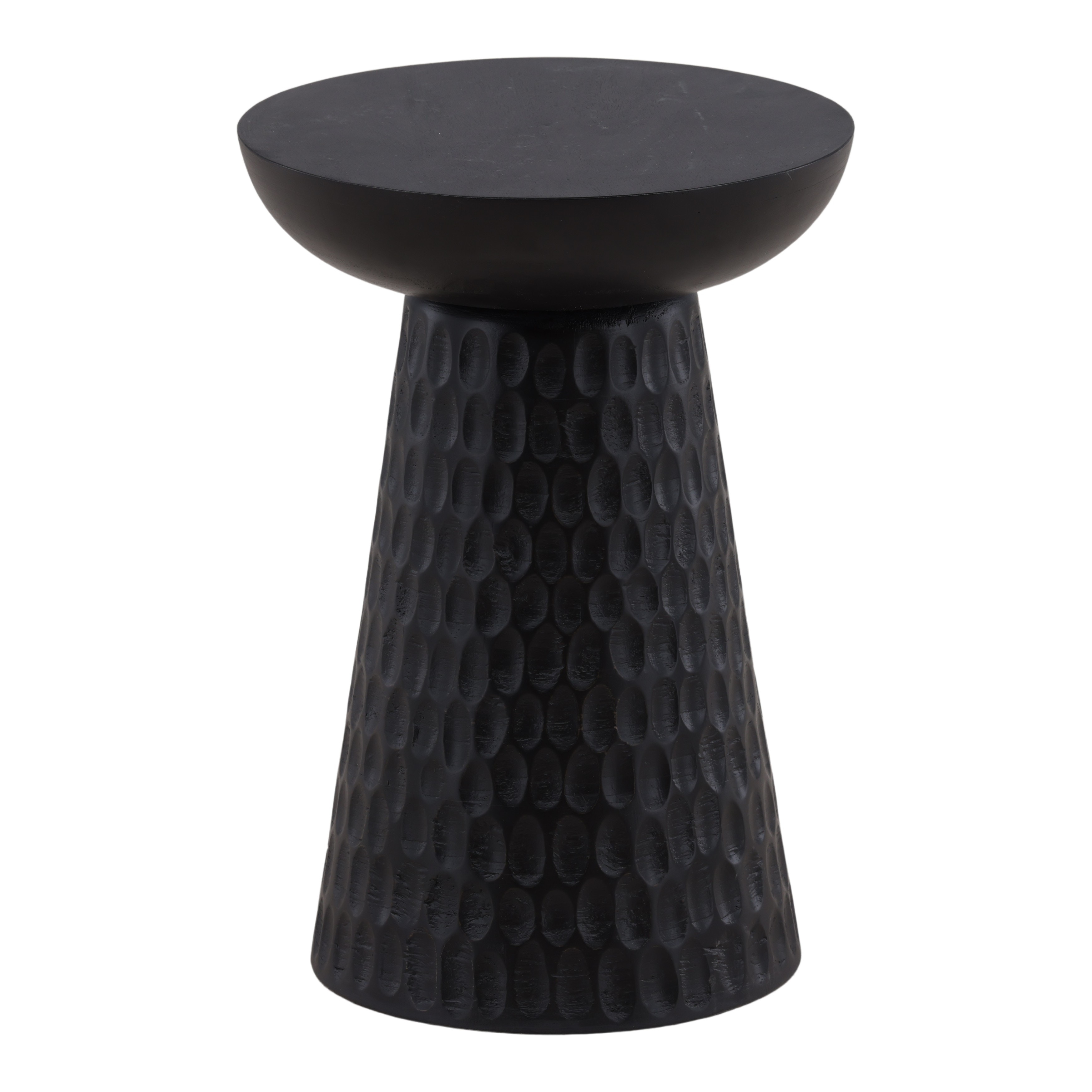 Dovetail Furniture Marzell Side Table DOV40099-BLCK