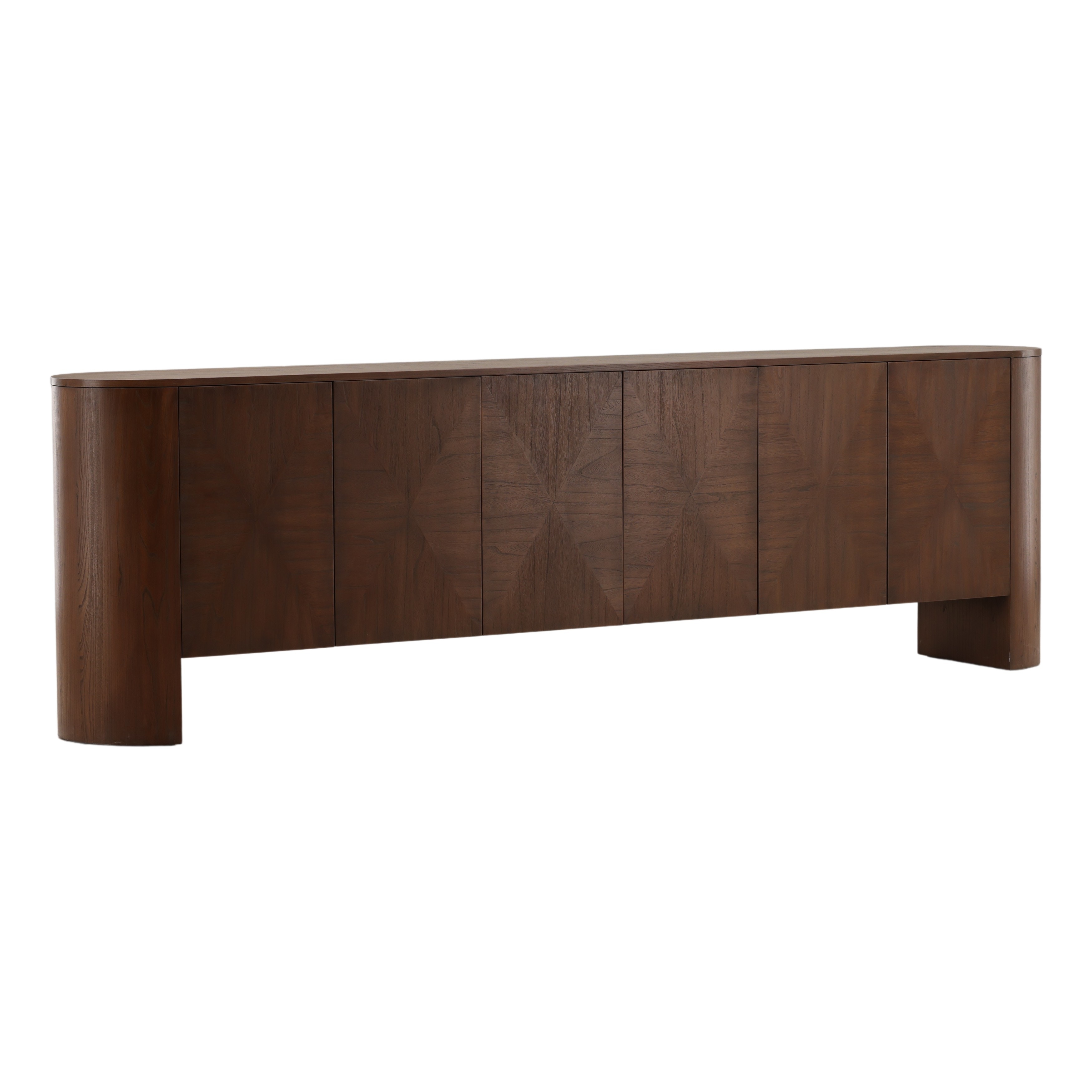 Dovetail Furniture Maven Sideboard DOV10796-BRWN
