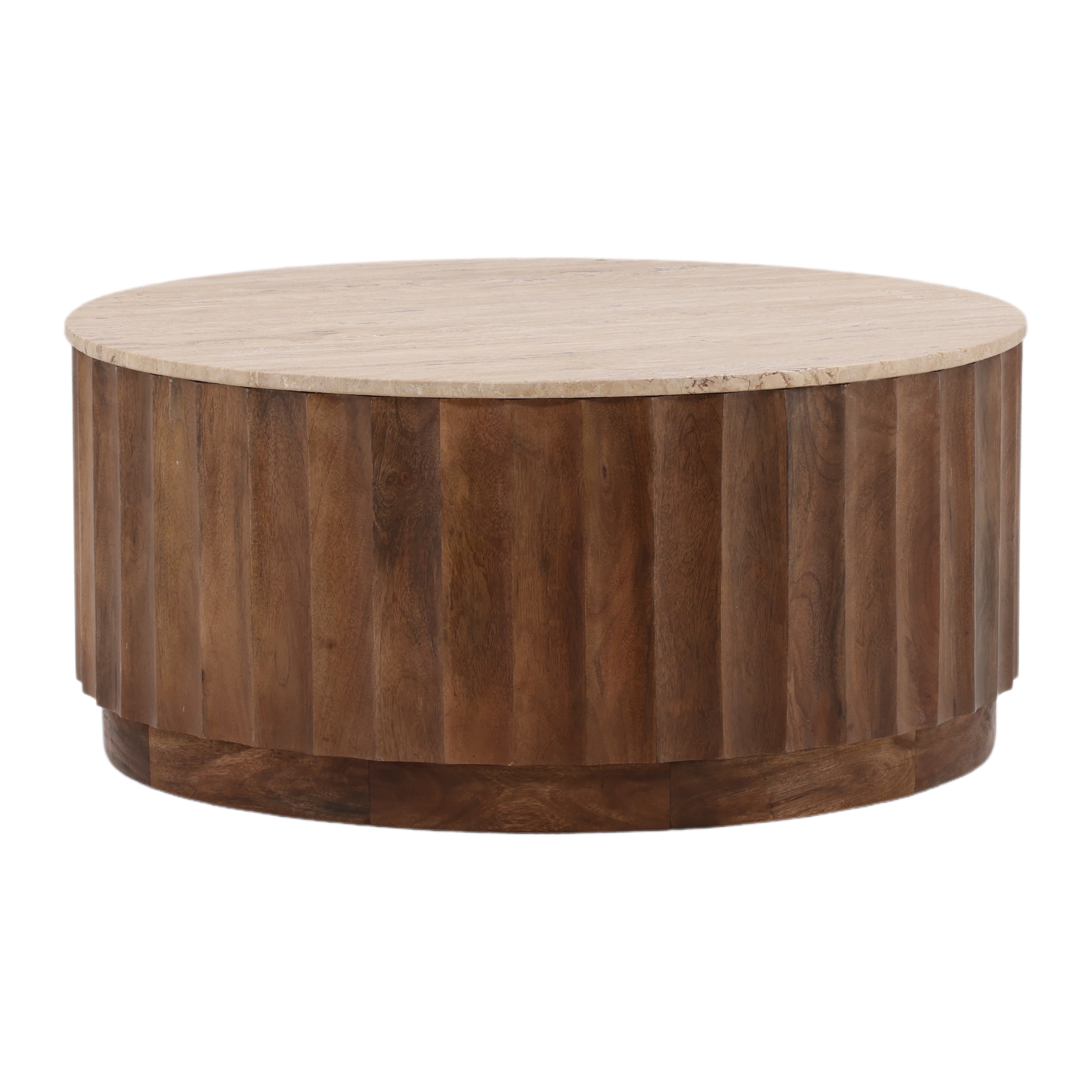 Dovetail Furniture Milburn Coffee Table DOV75005-BRWN