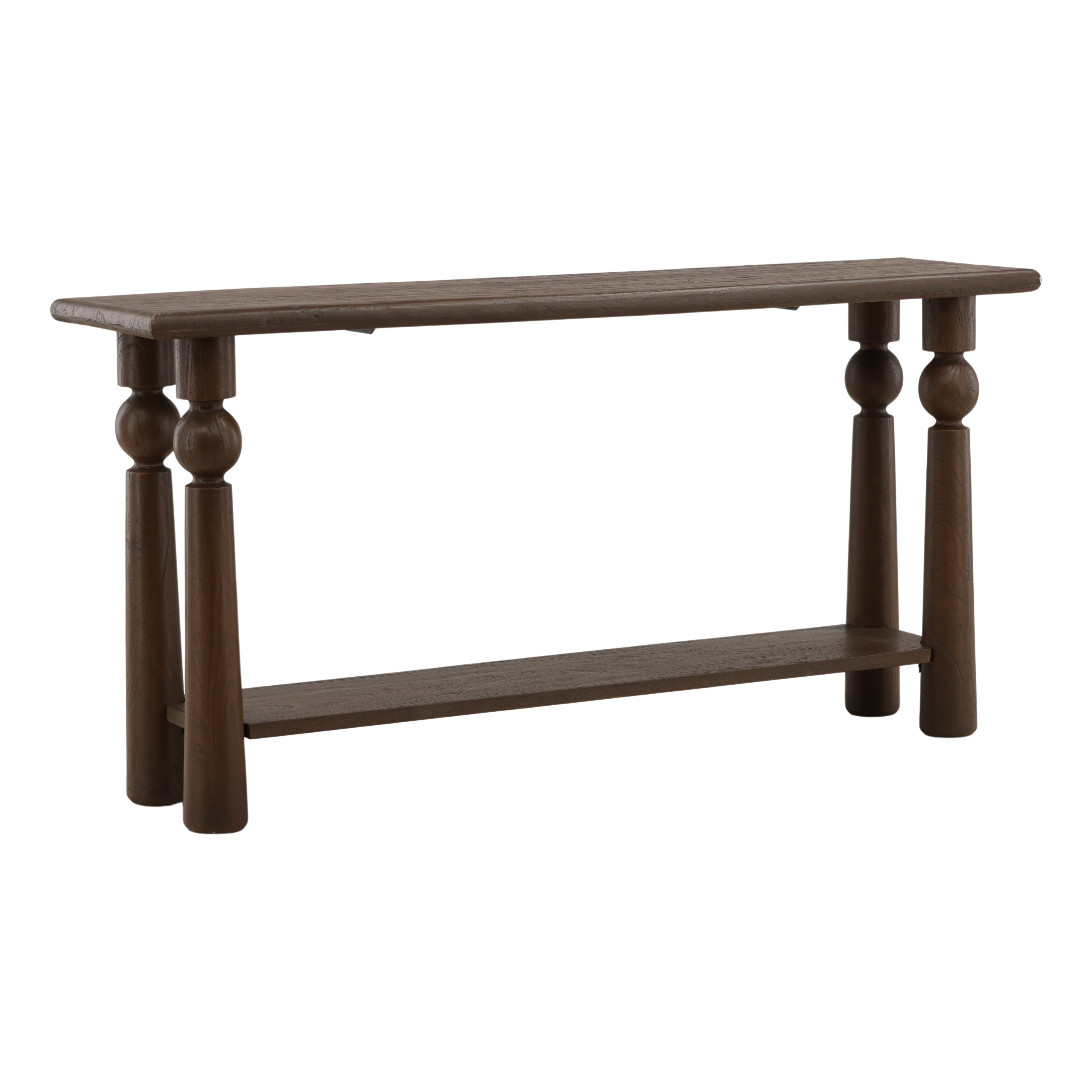 Dovetail Furniture Nethan Console Table DOV46039-BRWN