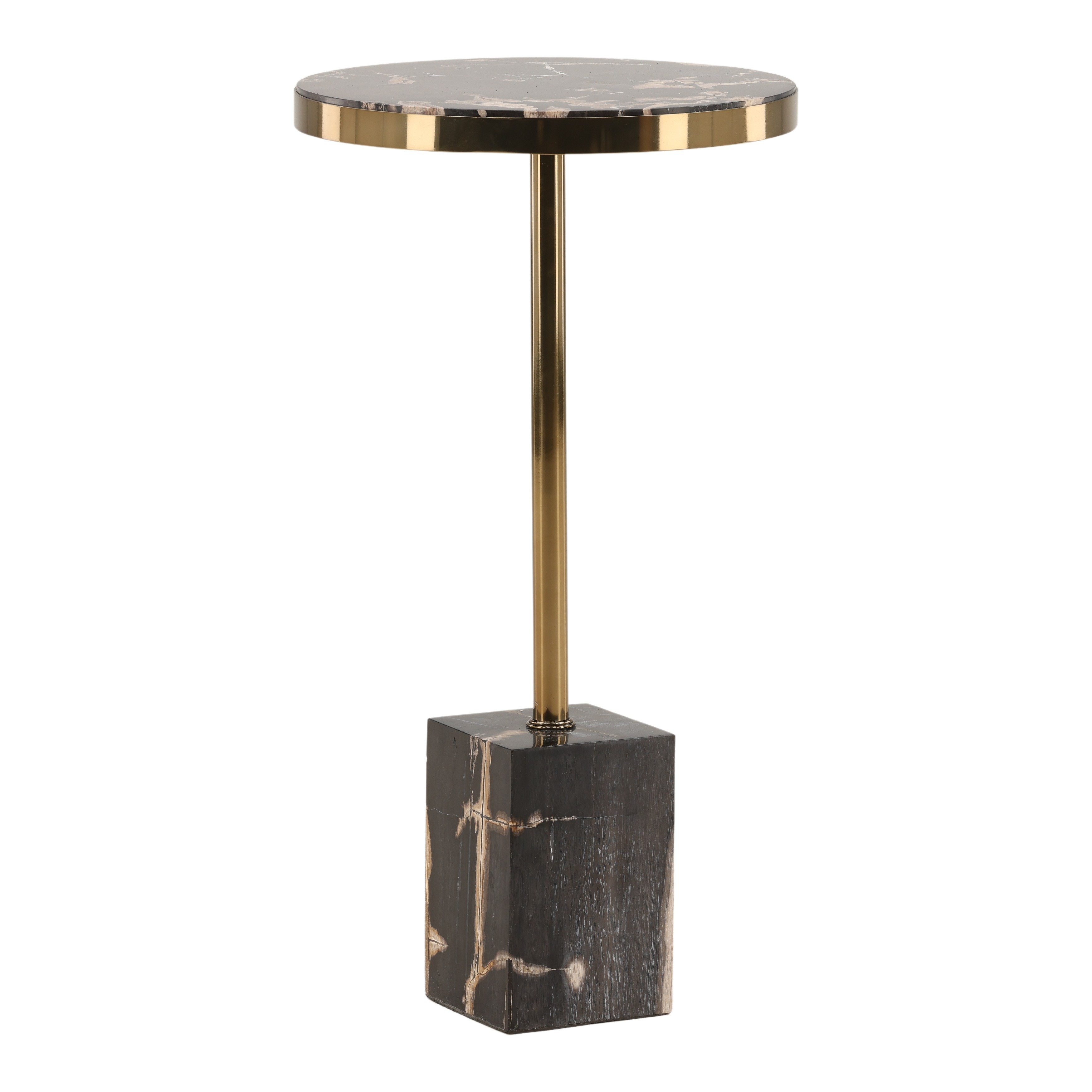 Dovetail Furniture Neve Side Table DOV22065-BLCK