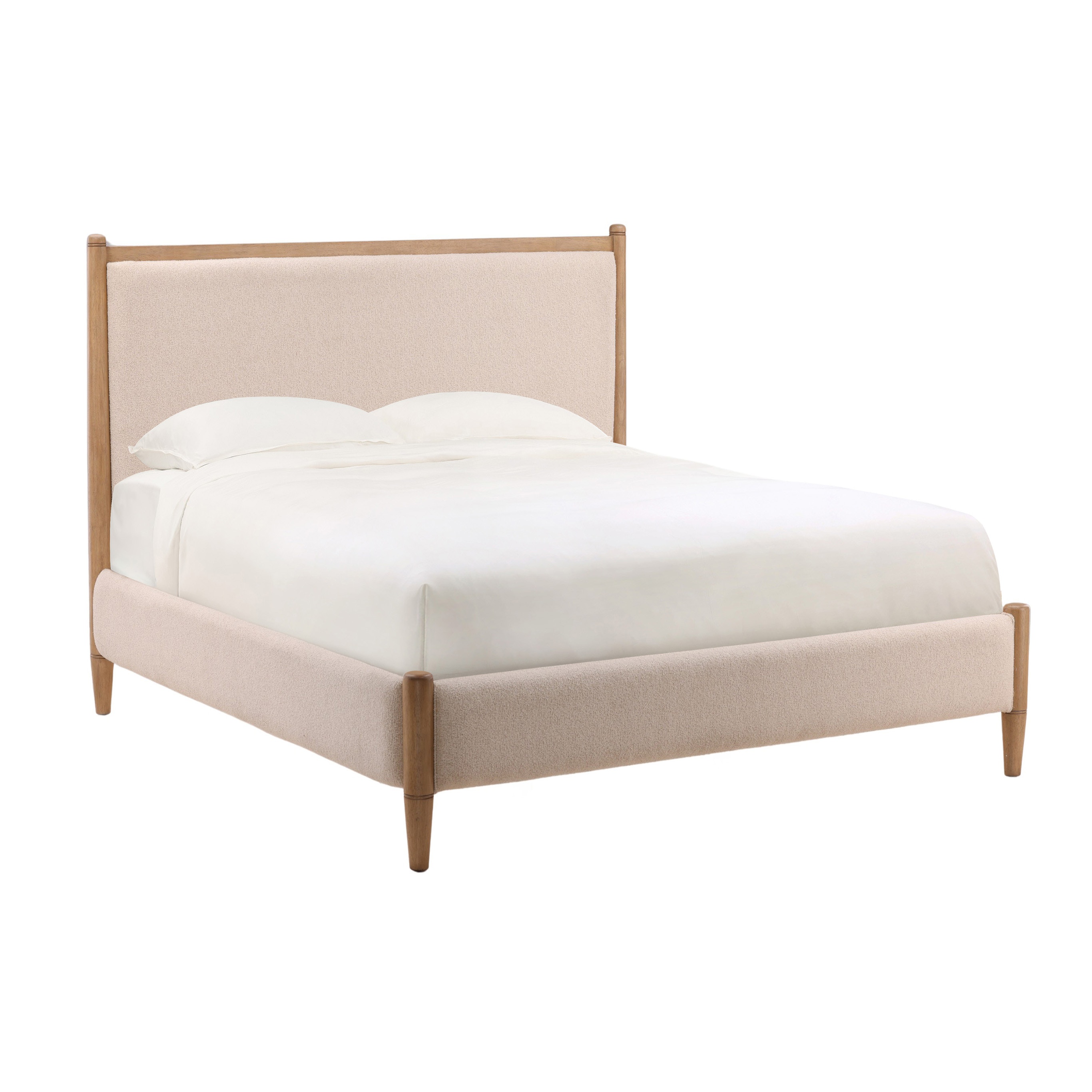 Dovetail Furniture Nexis Bed DOV18049Q-CREM