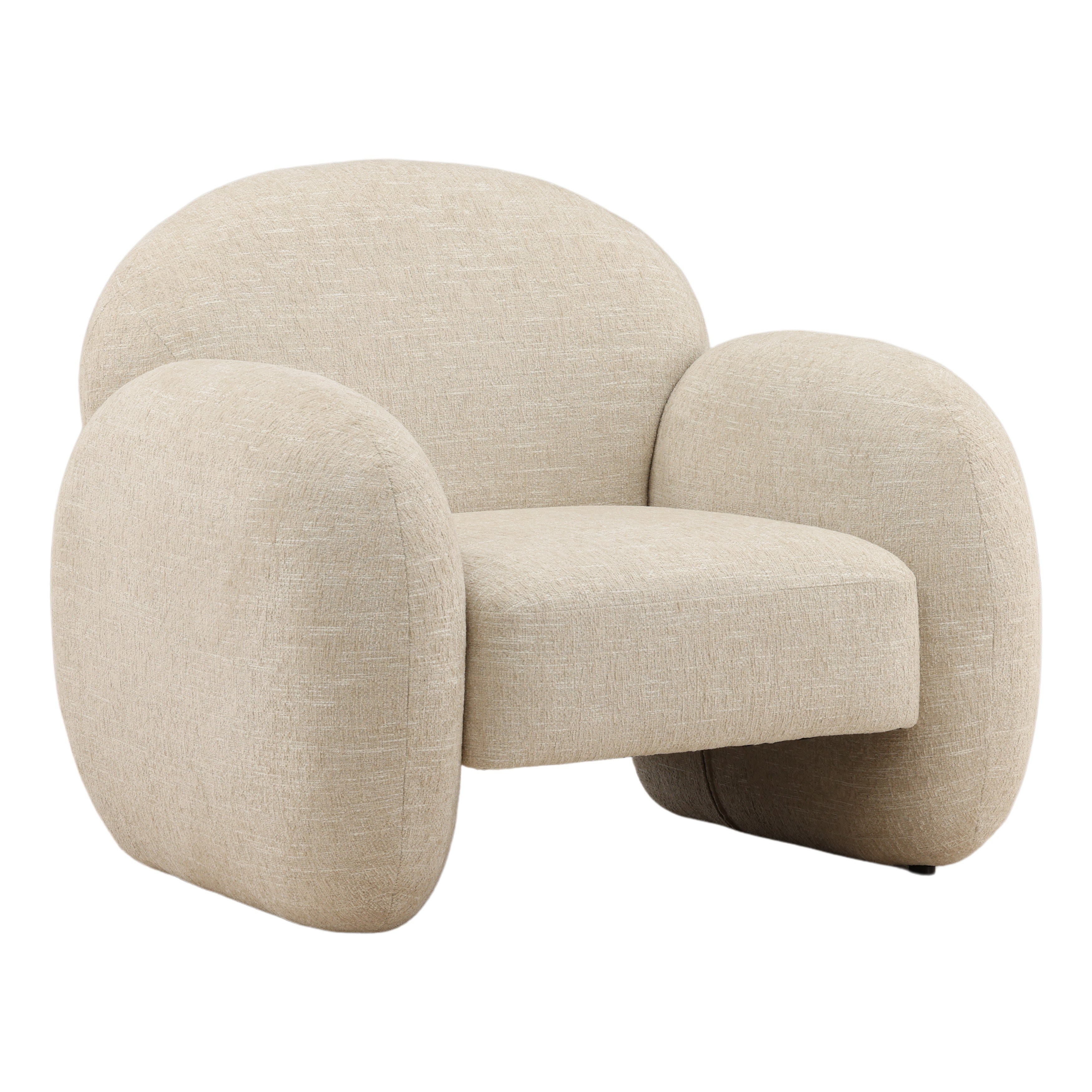 Dovetail Furniture Noa Occasional Chair DOV79050-CREM