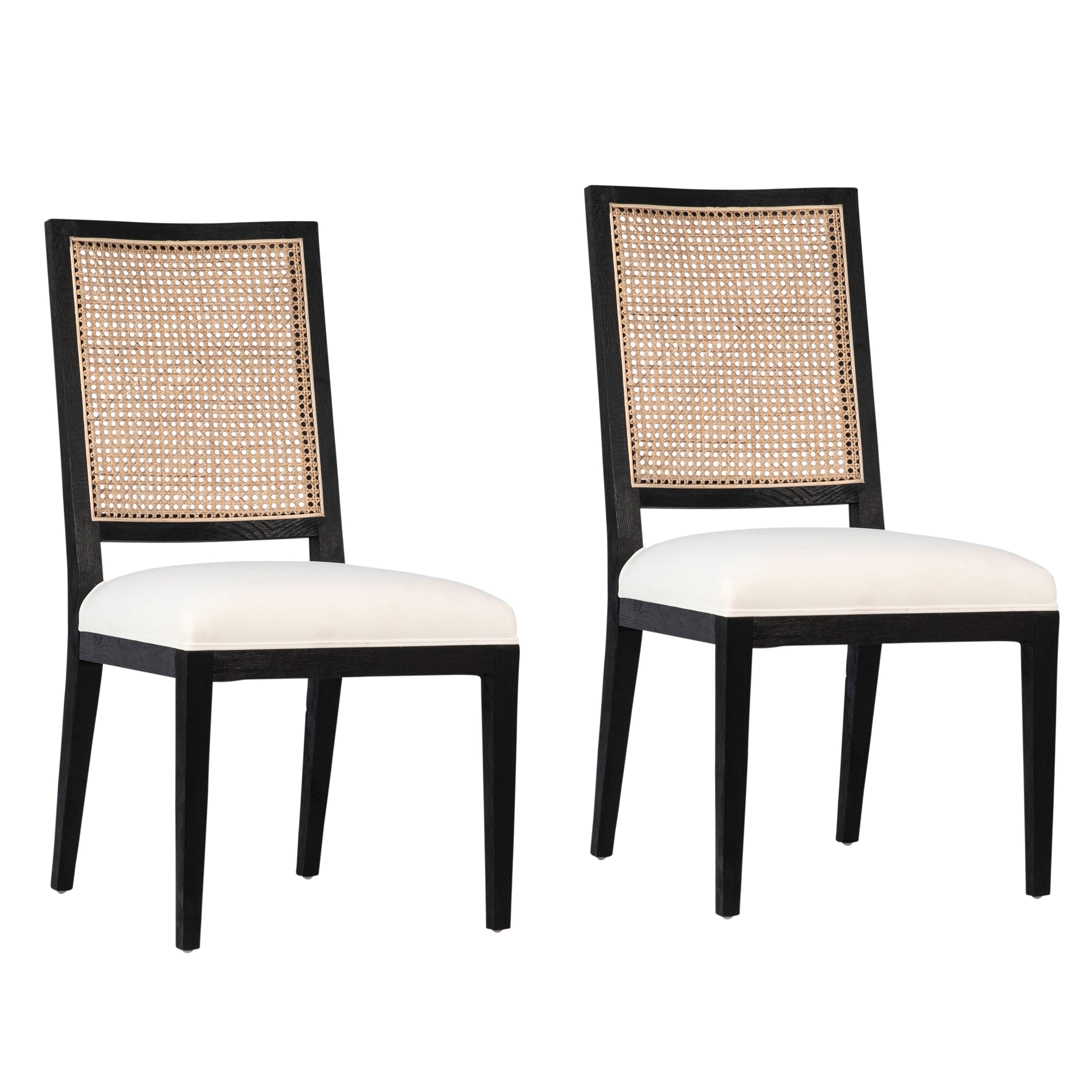 Dovetail Furniture Norton Dining Chair Set of 2 DOV31006