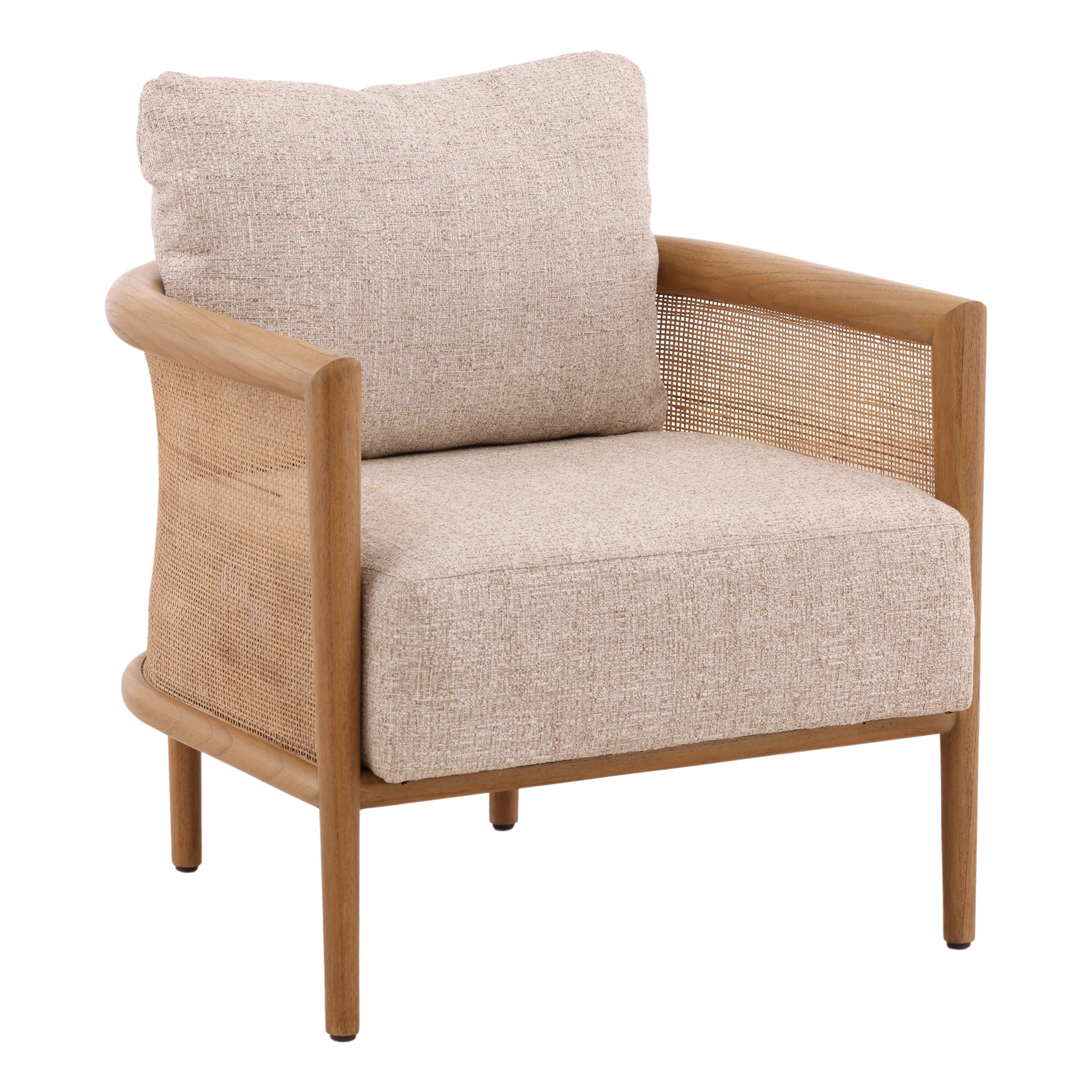 Dovetail Furniture Odile Occasional Chair DOV11715-FAWN