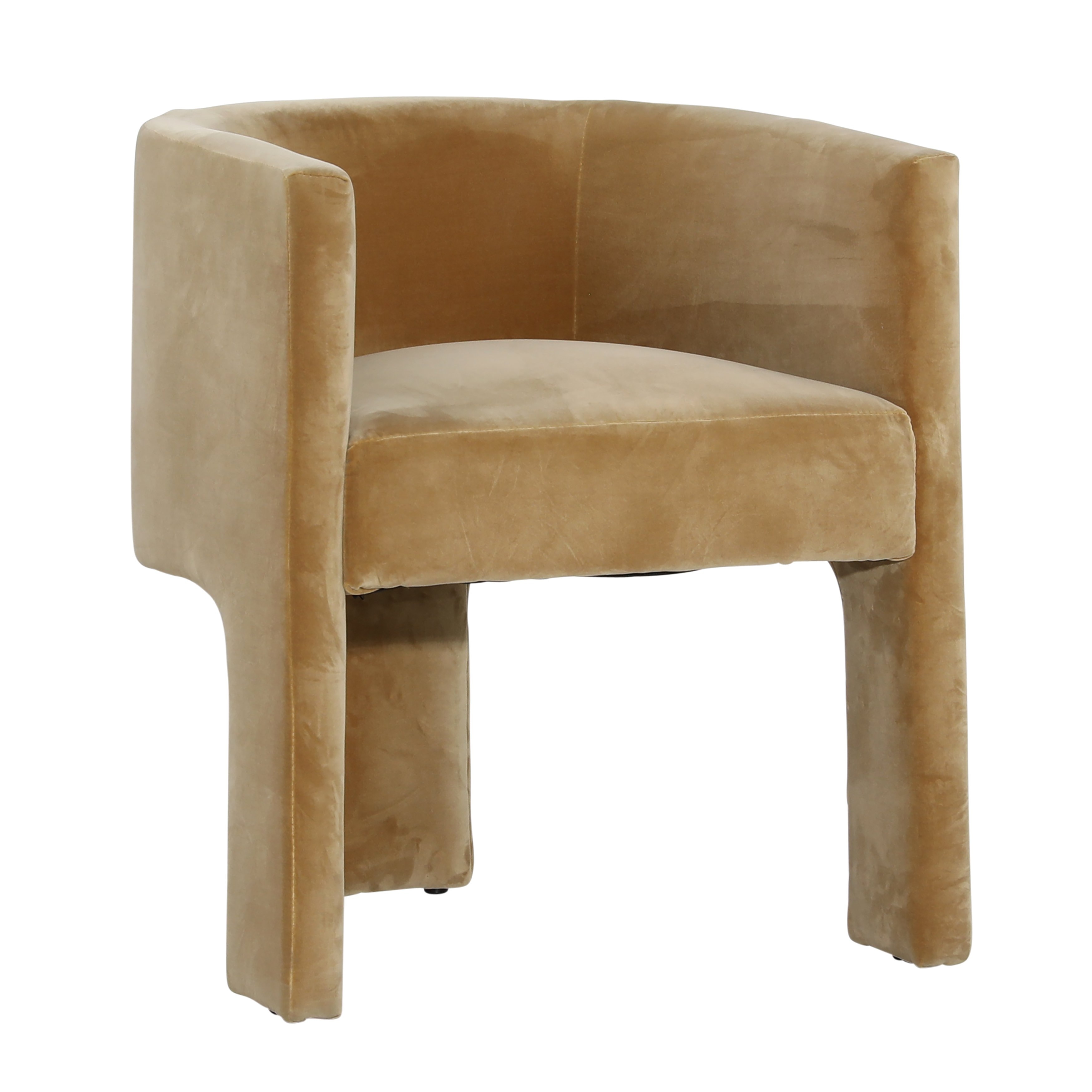 Dovetail Furniture Olimpia Dining Chair DOV34037-CAML