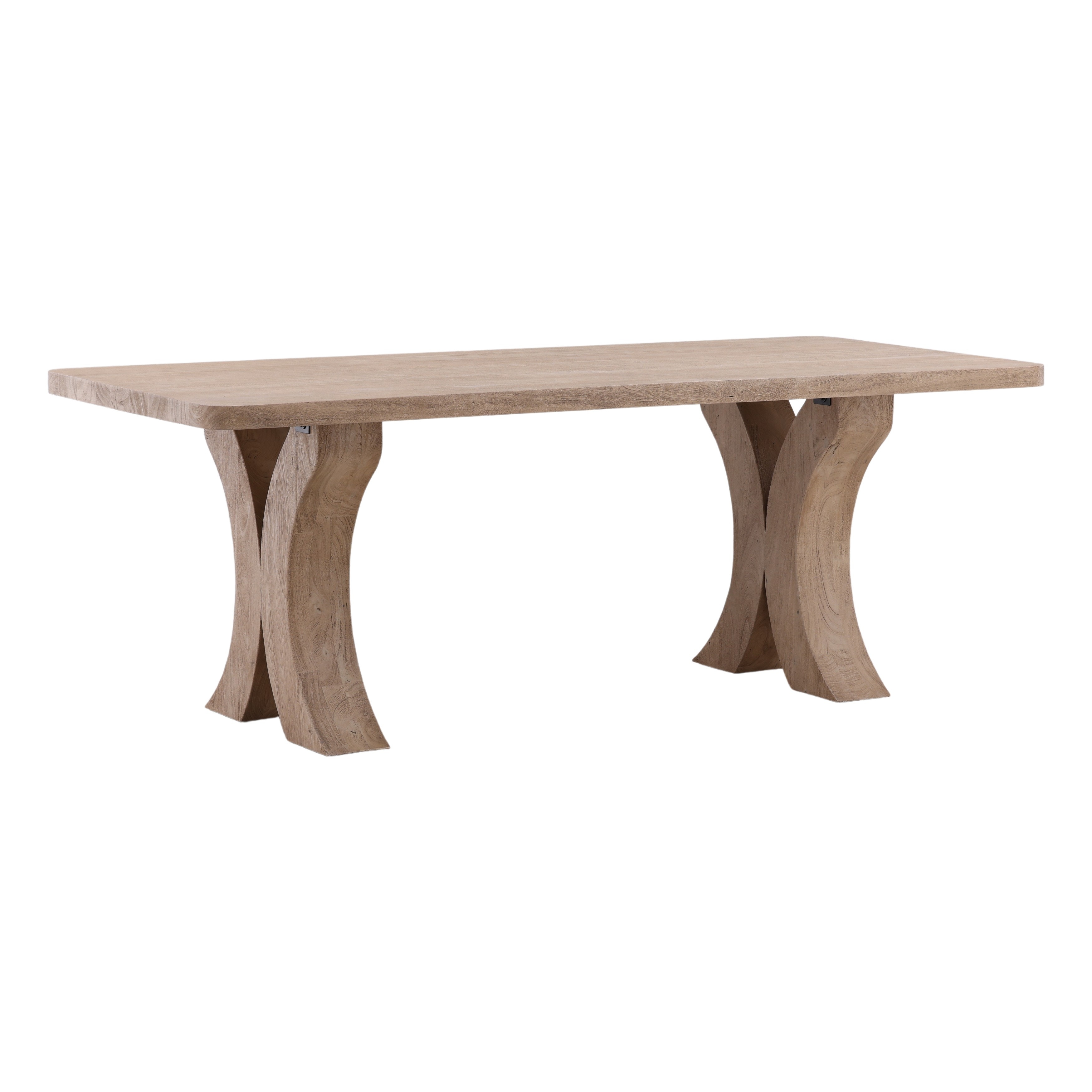 Dovetail Furniture DOV76011-NATL Casual Dining Orion Dining Table
