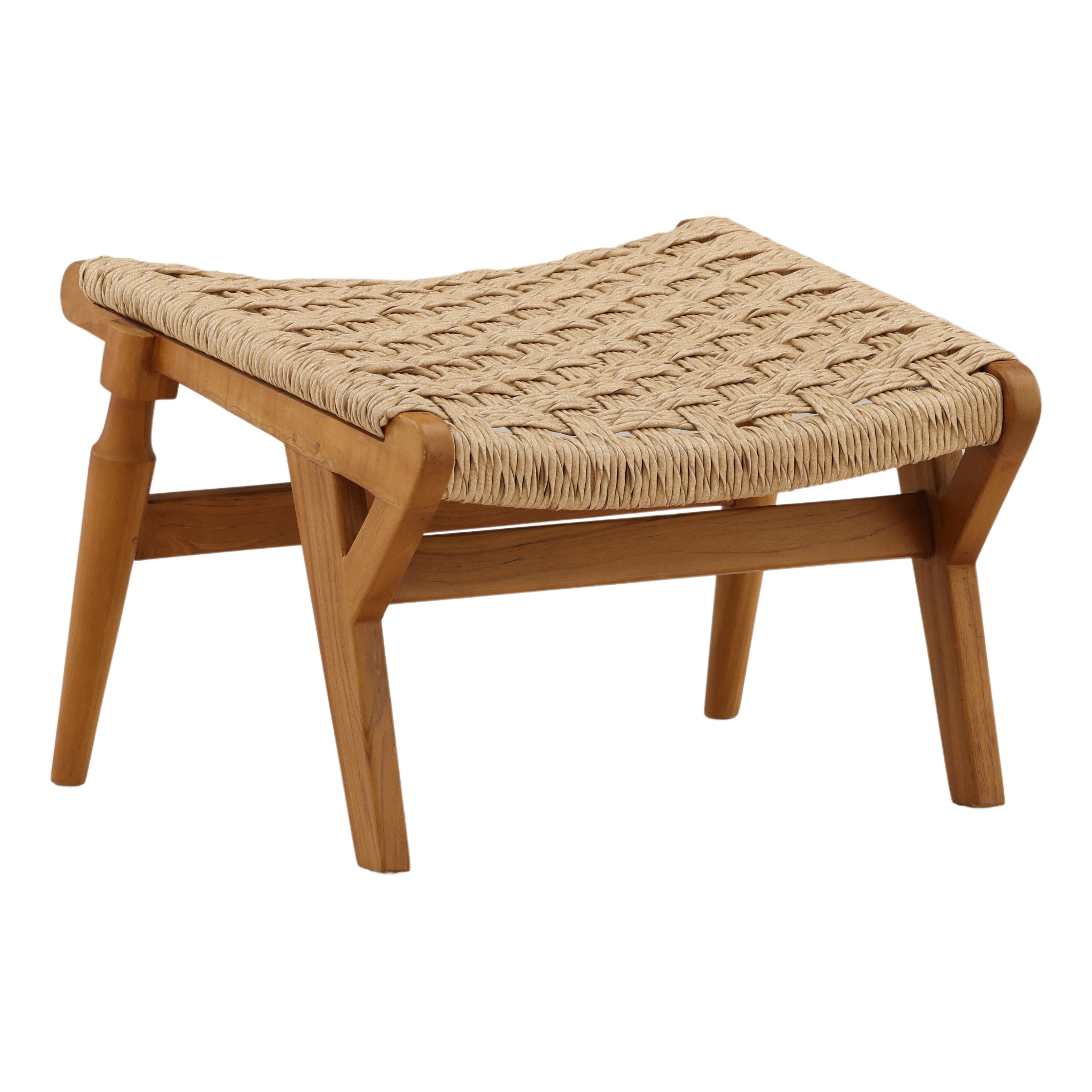 Dovetail Furniture Parley Outdoor Ottoman DOV43007-NATL