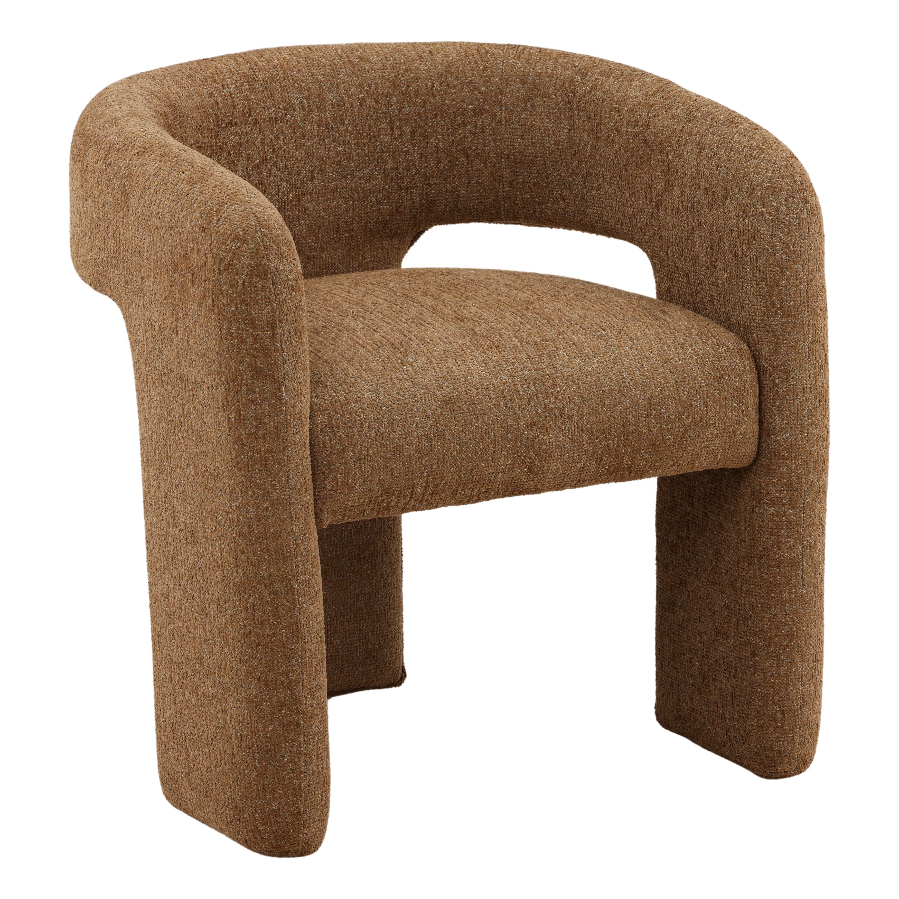 Dovetail Furniture Quinley Dining Chair DOV79038-BRWN