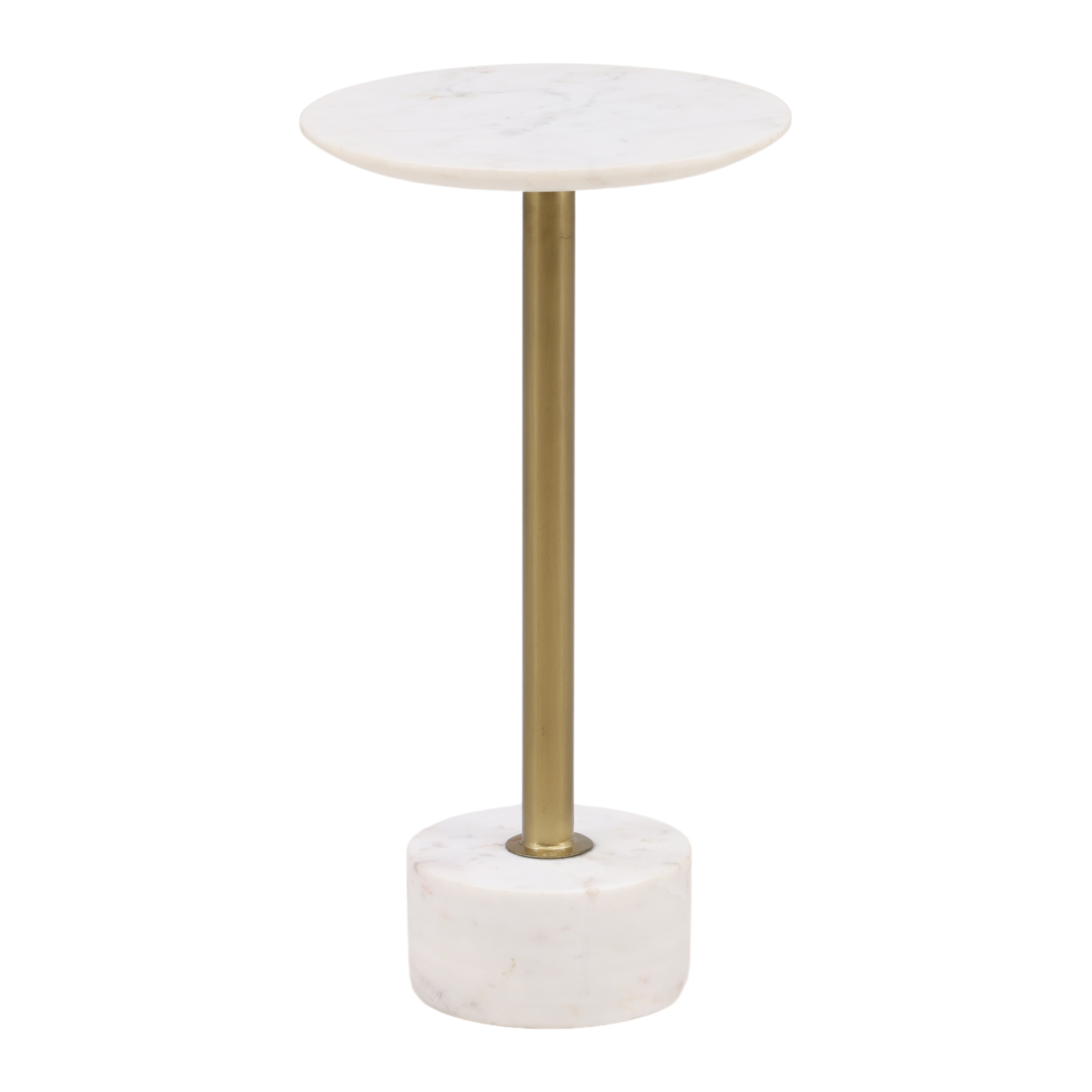 Dovetail Furniture Rachael Side Table DOV40022-WHIT