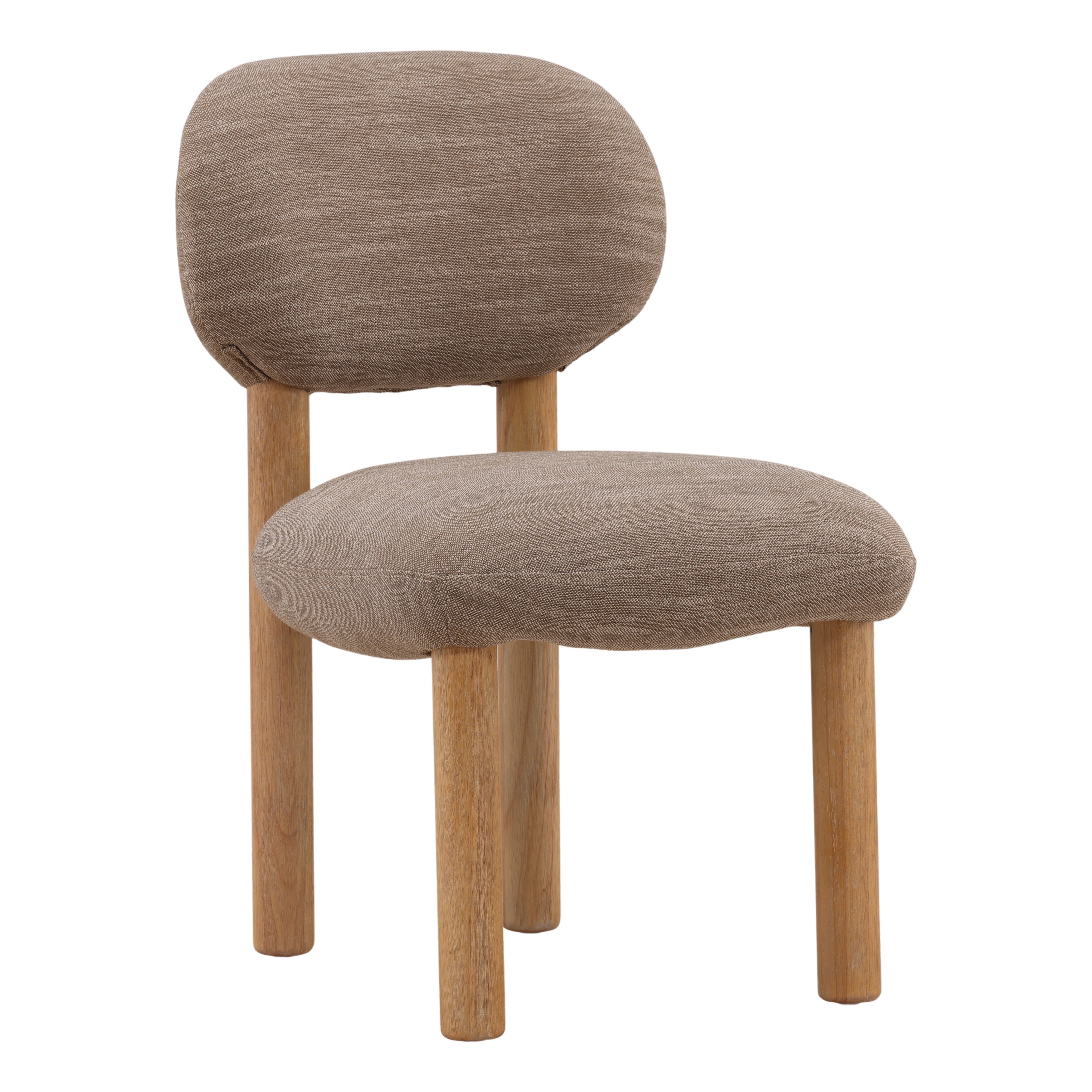Dovetail Furniture Renad Dining Chair DOV94001-BRWN