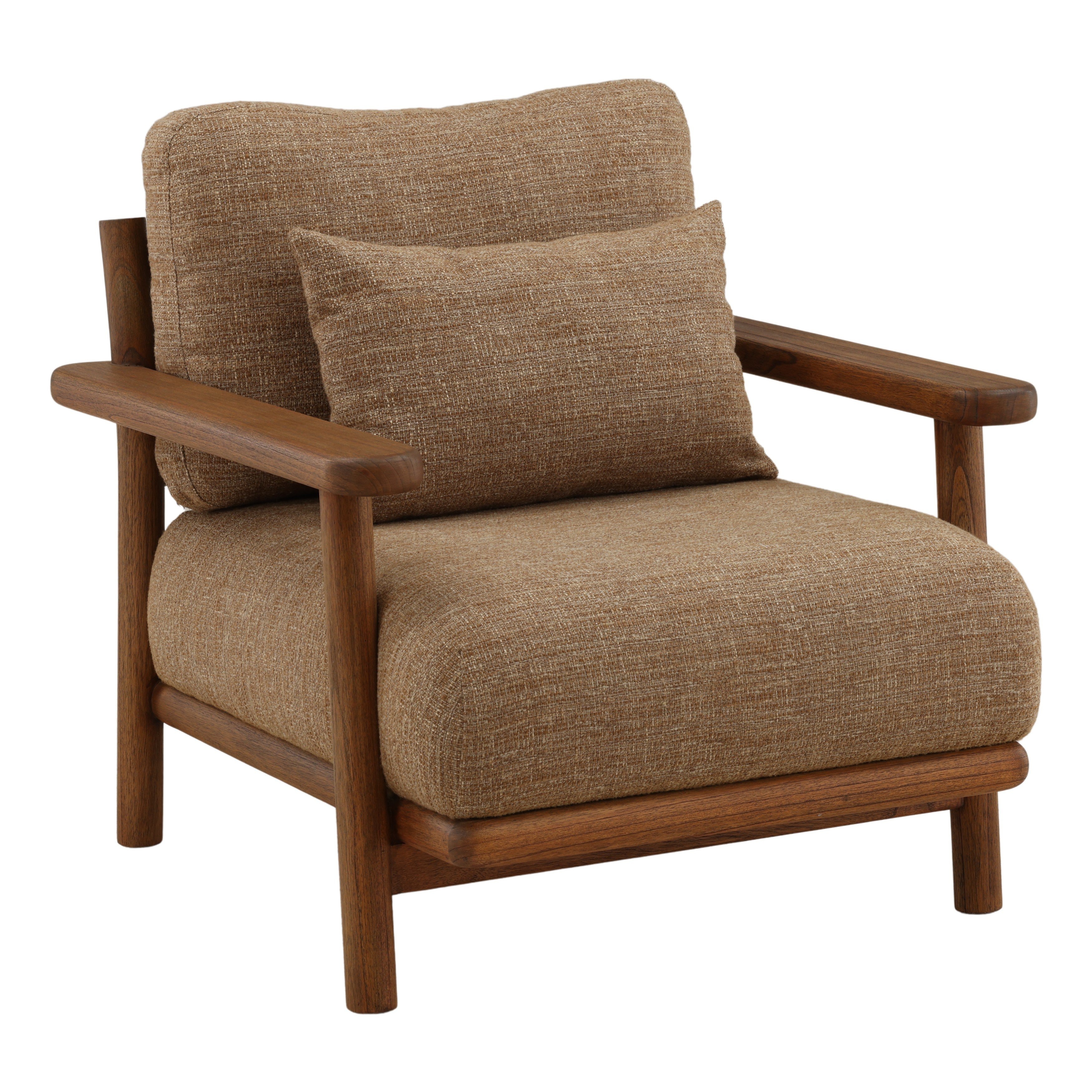 Dovetail Furniture Reverie Occasional Chair DOV11738-BRWN