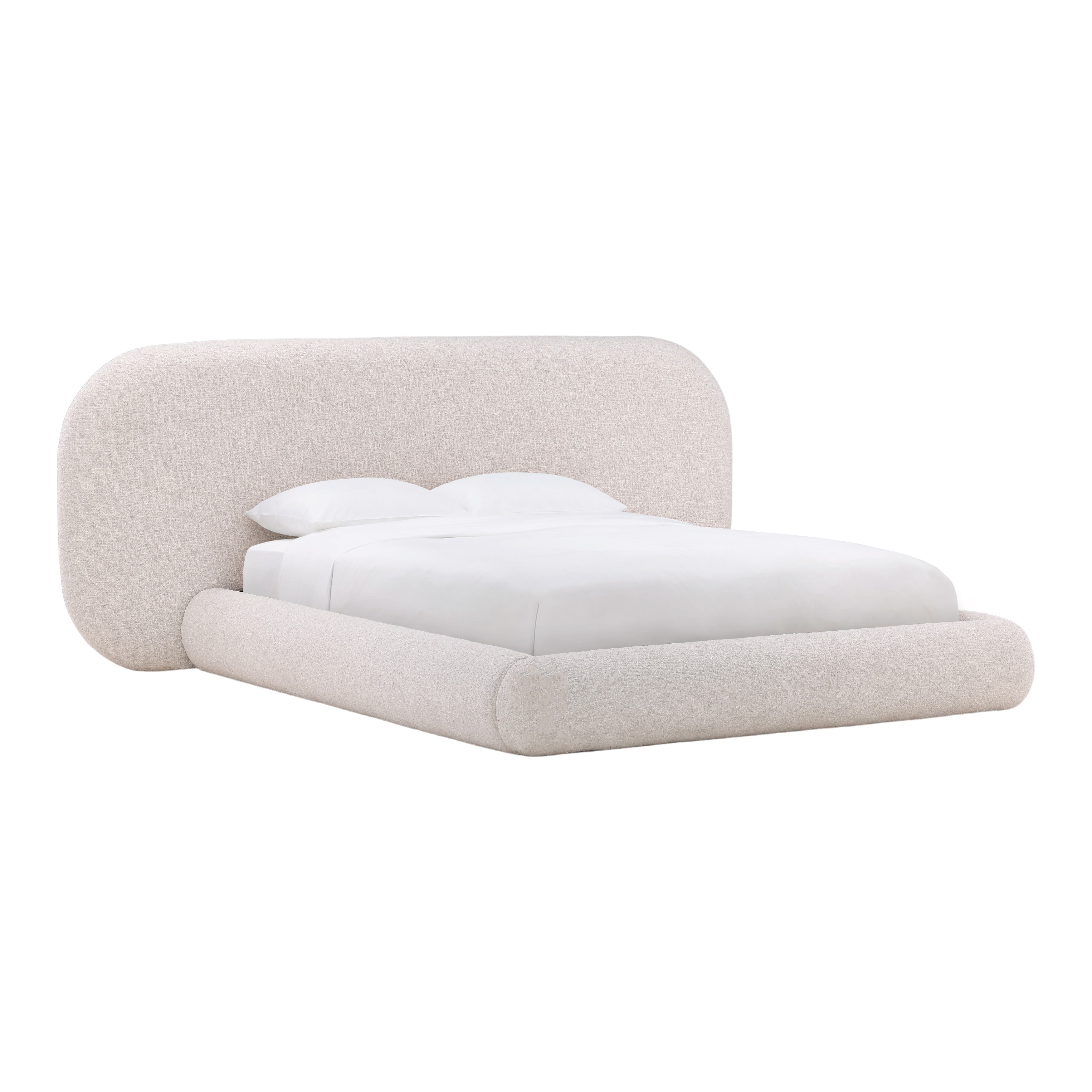 Dovetail Furniture Ringo Bed DOV3212Q-CREM