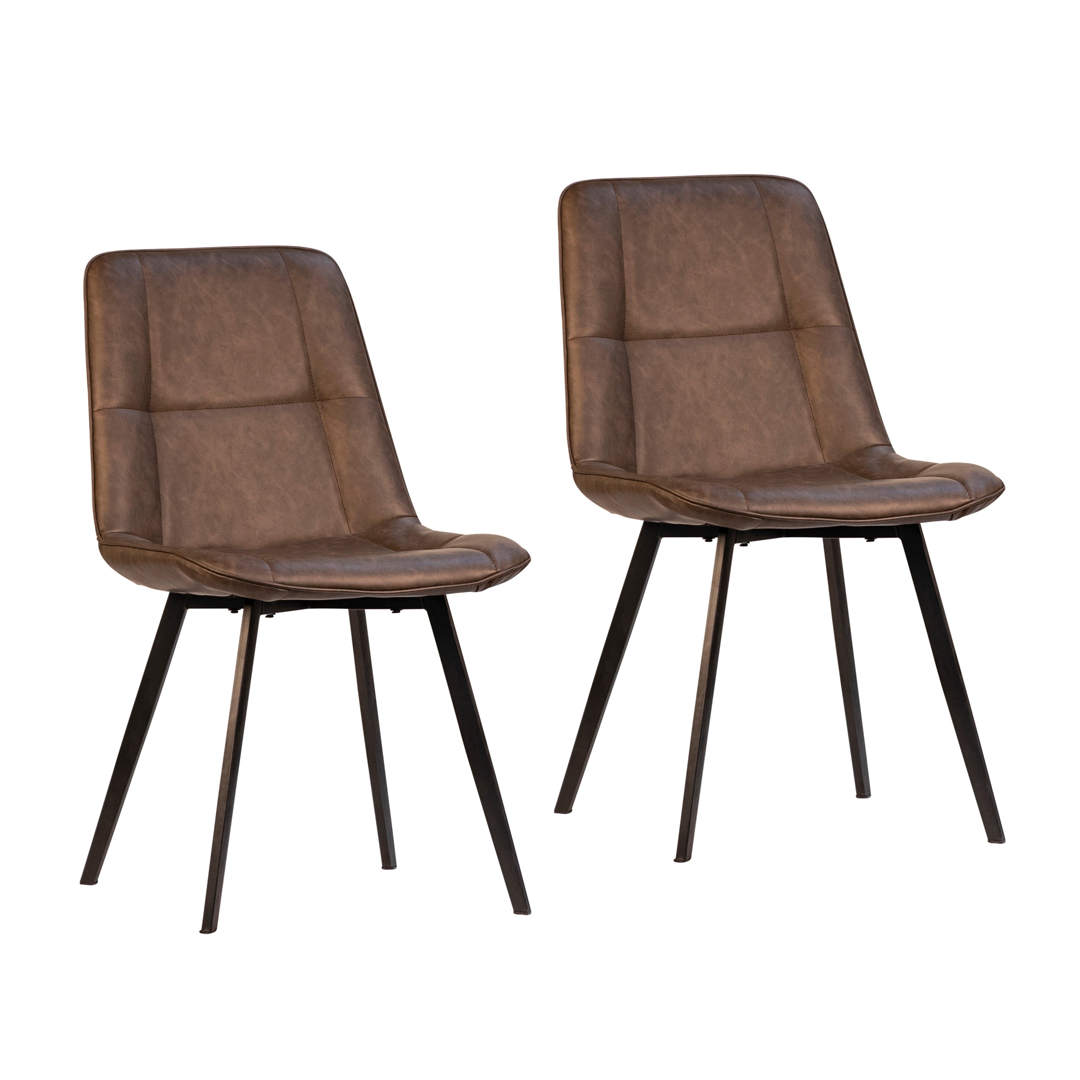 Dovetail Furniture Ronald Dining Chair Set of 2 DOV23005