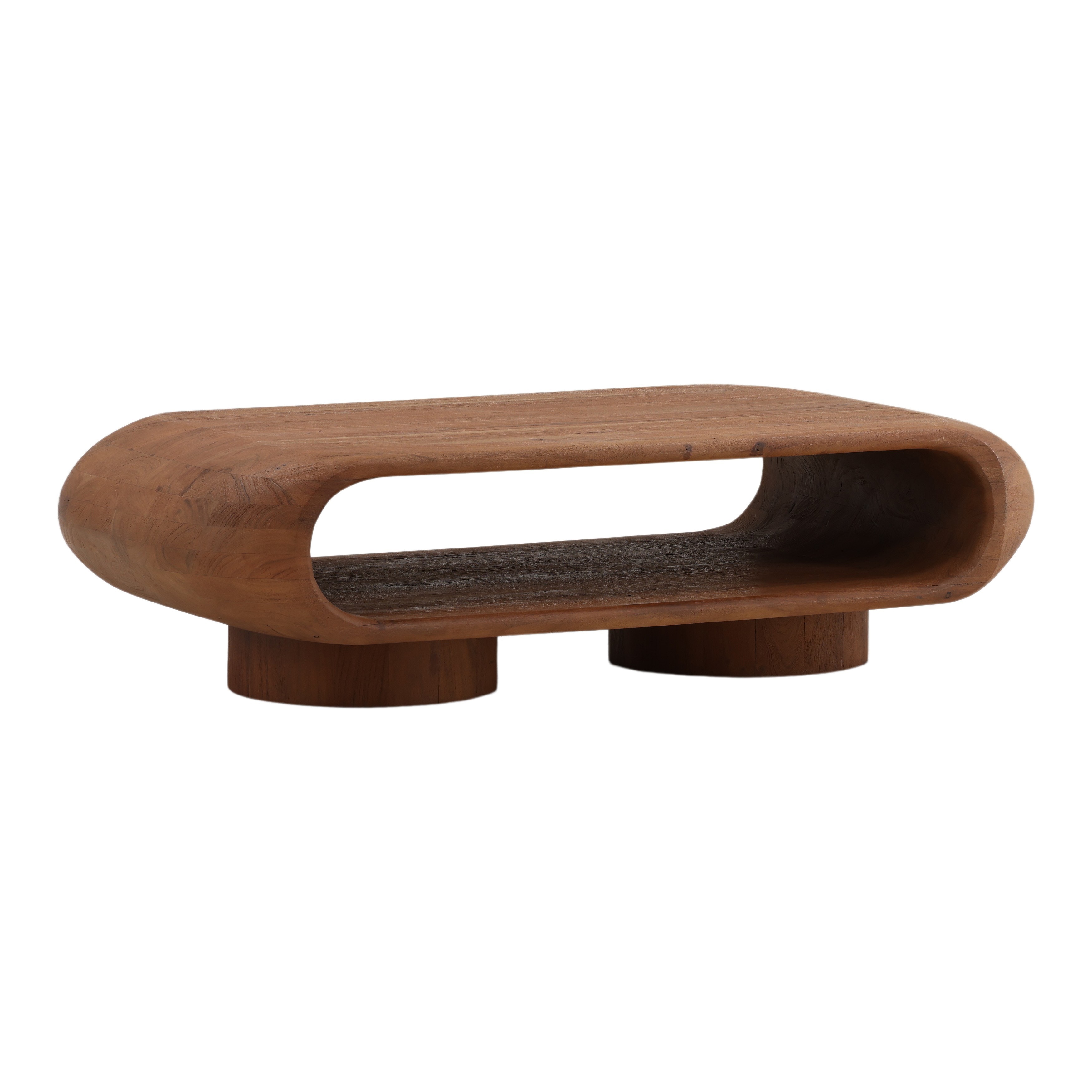 Dovetail Furniture Ronin Coffee Table DOV76026-BRWN