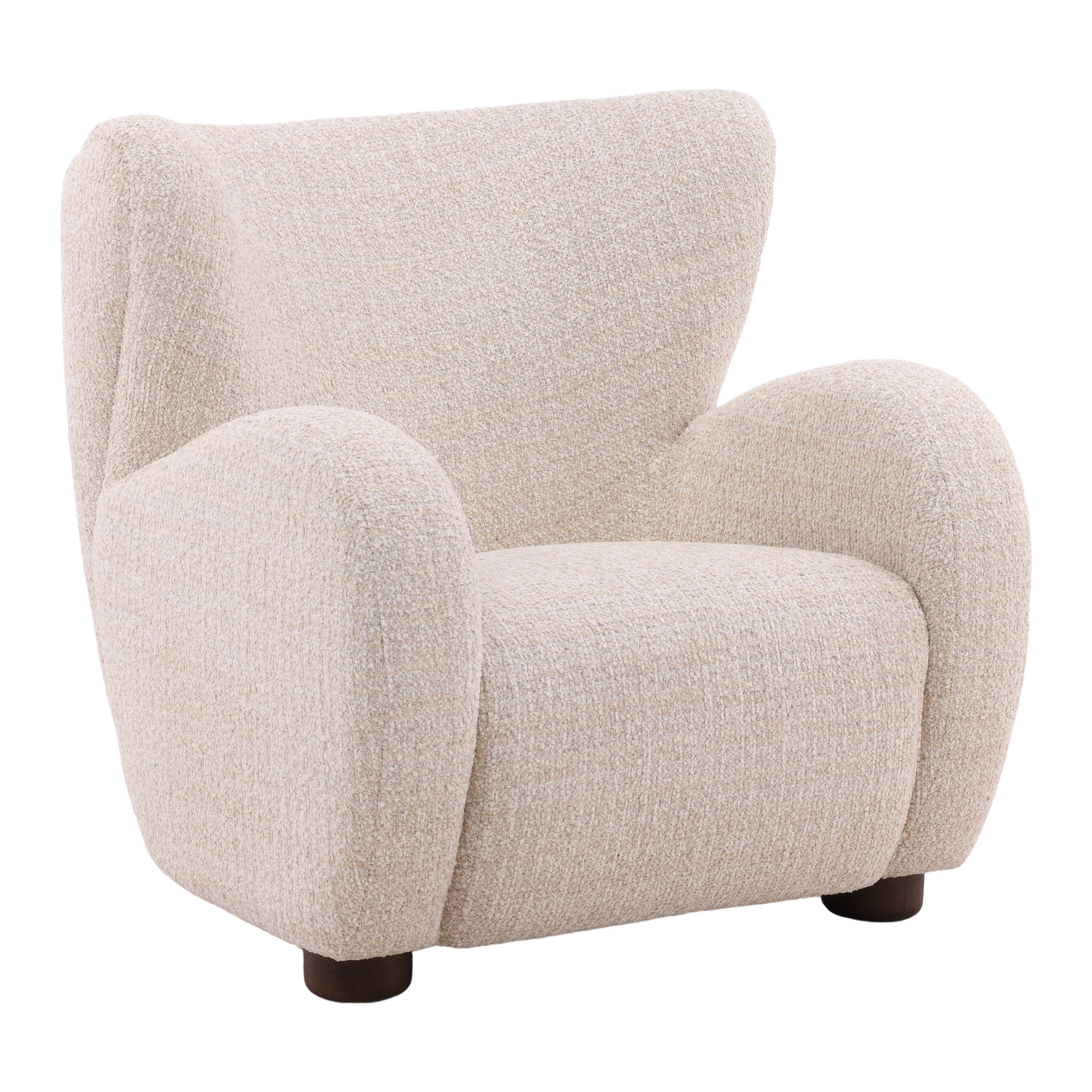 Dovetail Furniture Rose Occasional Chair DOV39010-SAND