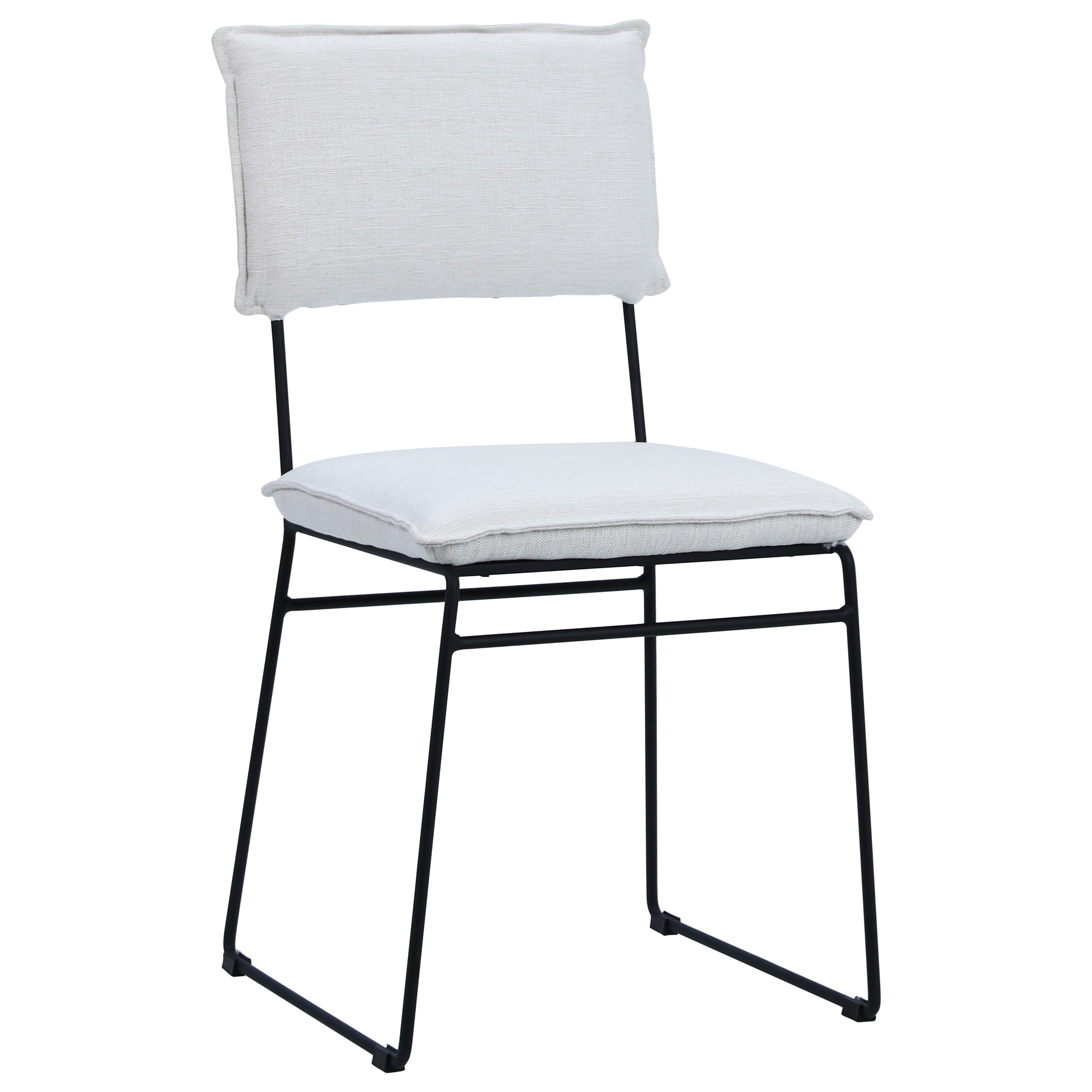 Dovetail Furniture Sabina Dining Chair White Set of 2 DOV12156WH