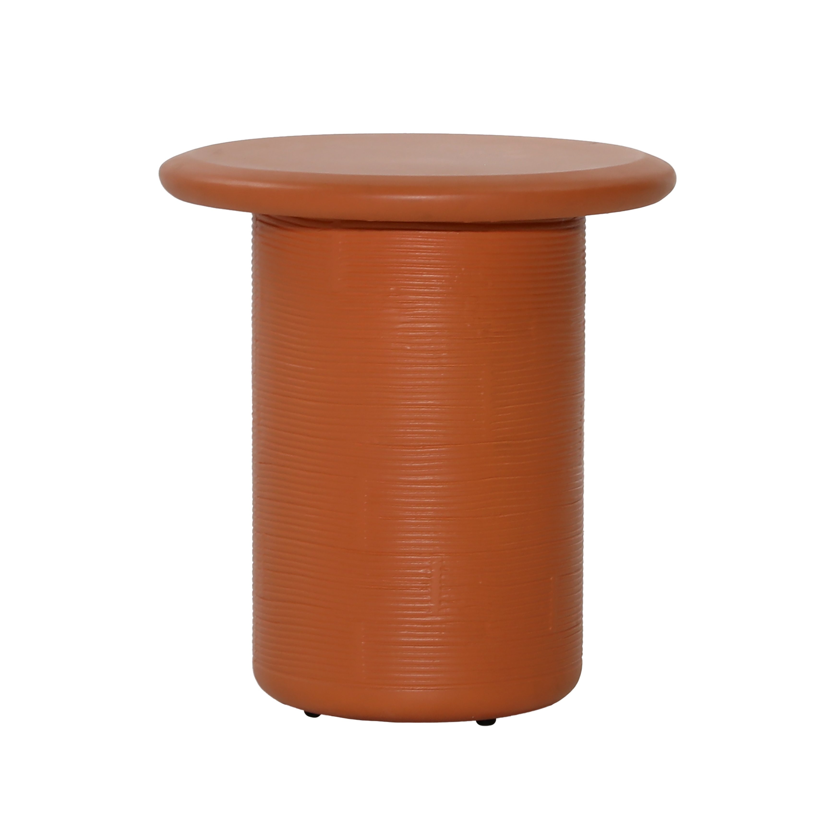 Dovetail Furniture Sabrina Side Table DOV24135-TERR