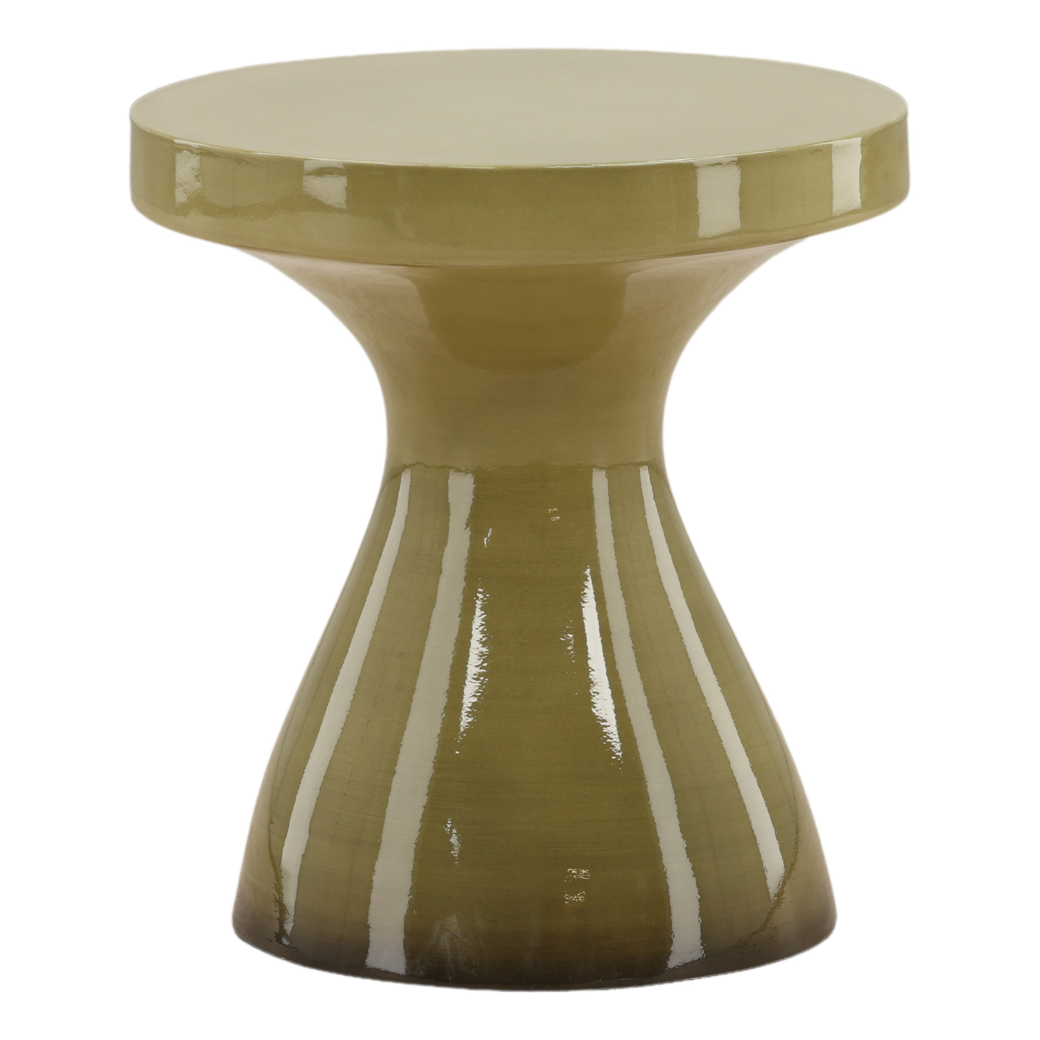 Dovetail Furniture Savitri Outdoor Side Table DOV14575-GREN