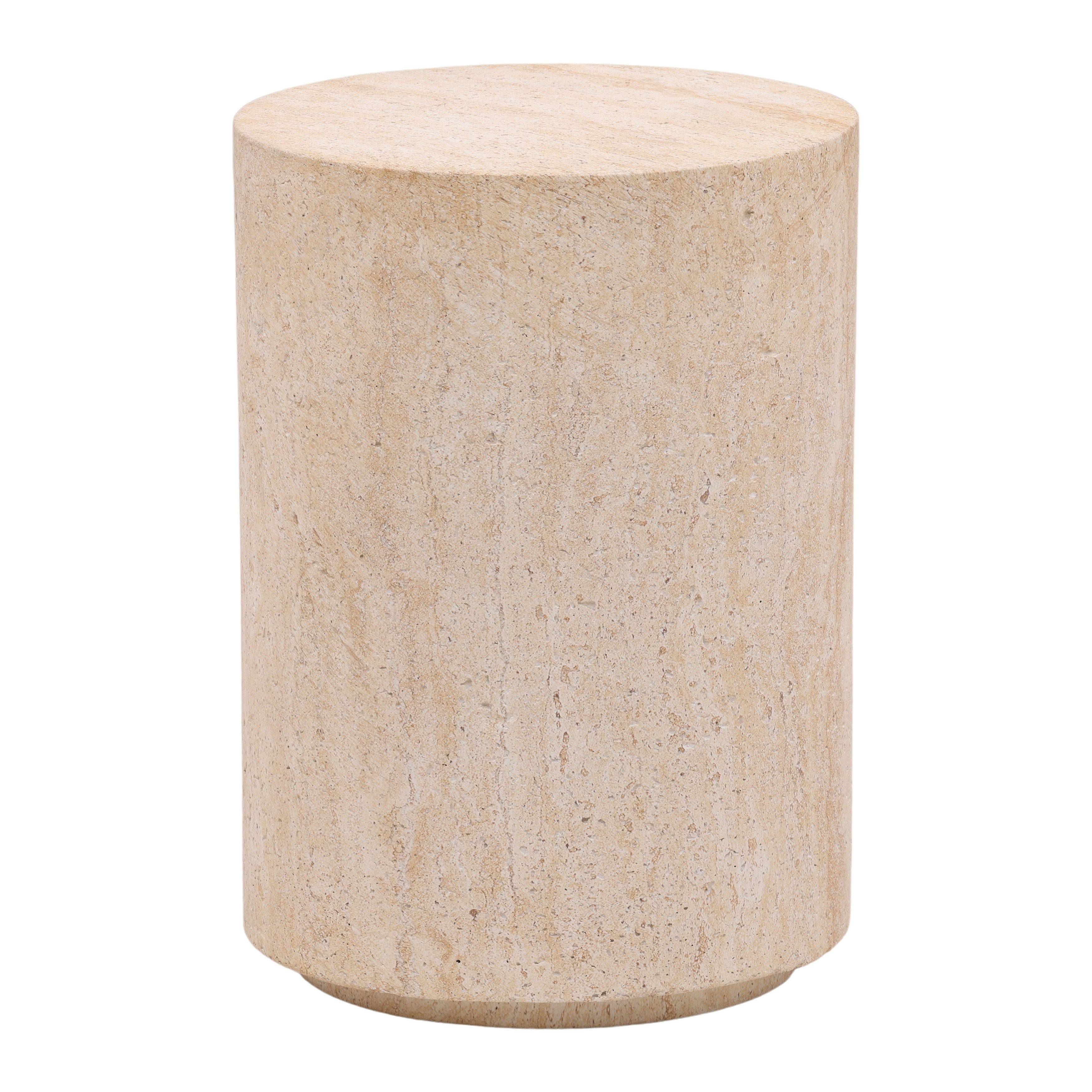 Dovetail Furniture Sol Outdoor Side Table DOV14510-NATL