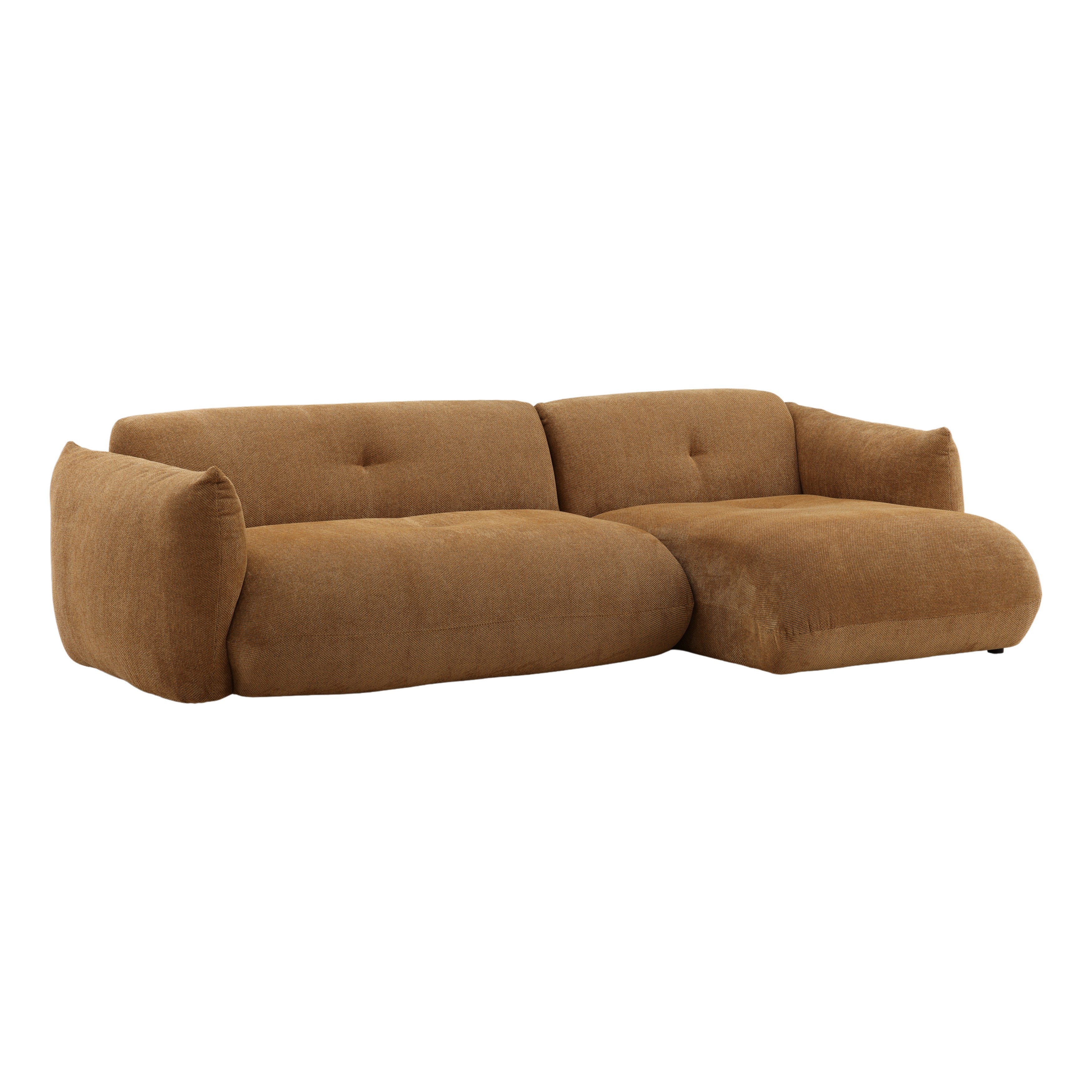 Dovetail Furniture Sonique Chaise Sectional DOV51023R-CARM