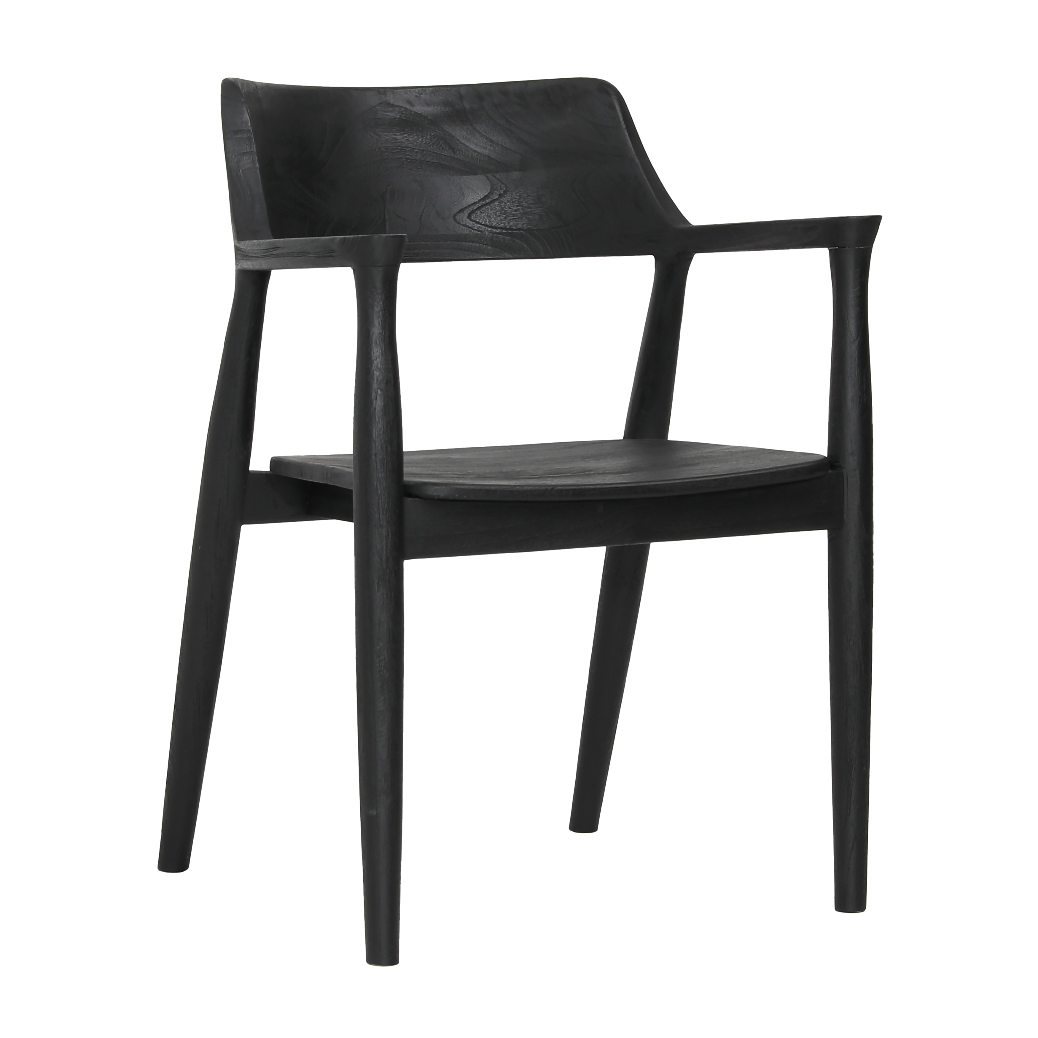 Dovetail Furniture Stafford Dining Chair DOV6493-BLCK