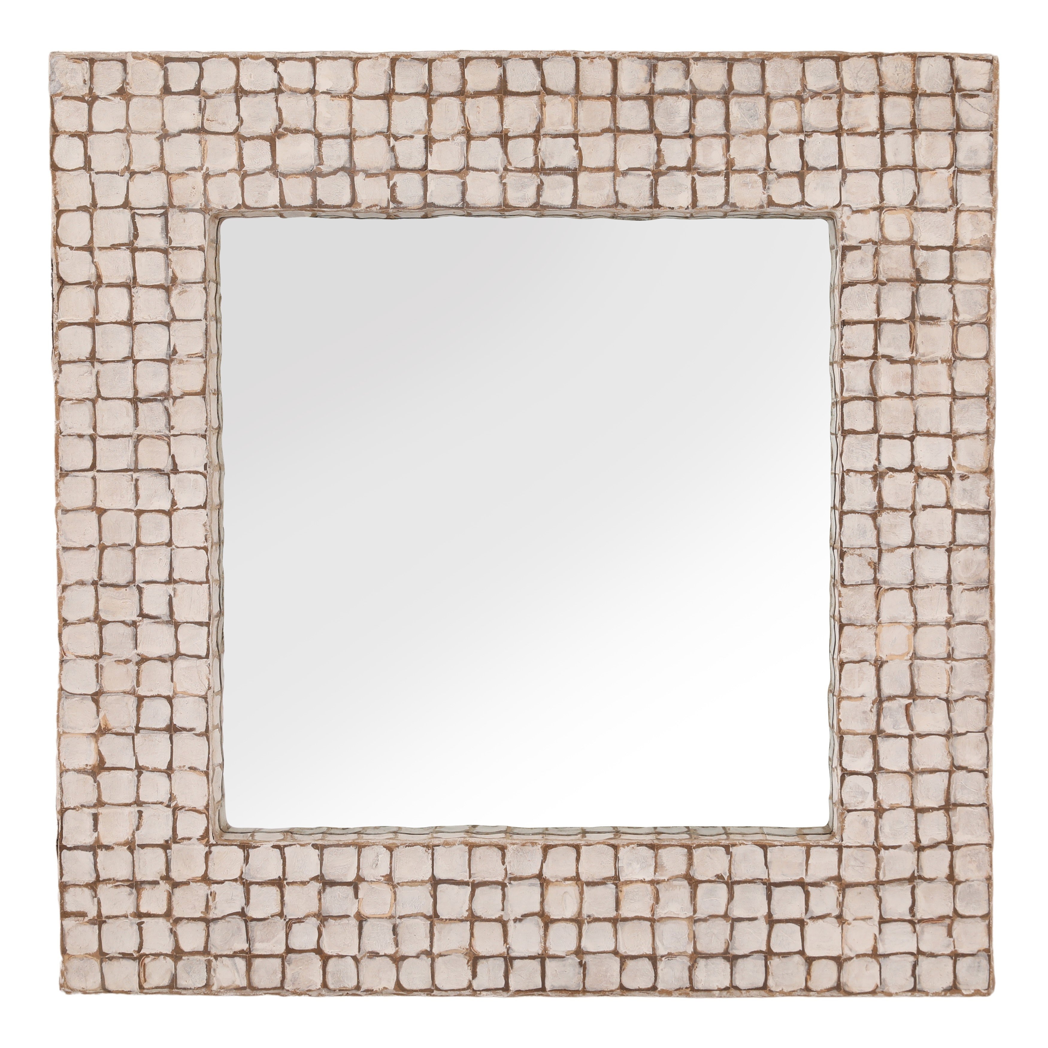 Dovetail Furniture Sybella Mirror DOV22091-WHTW