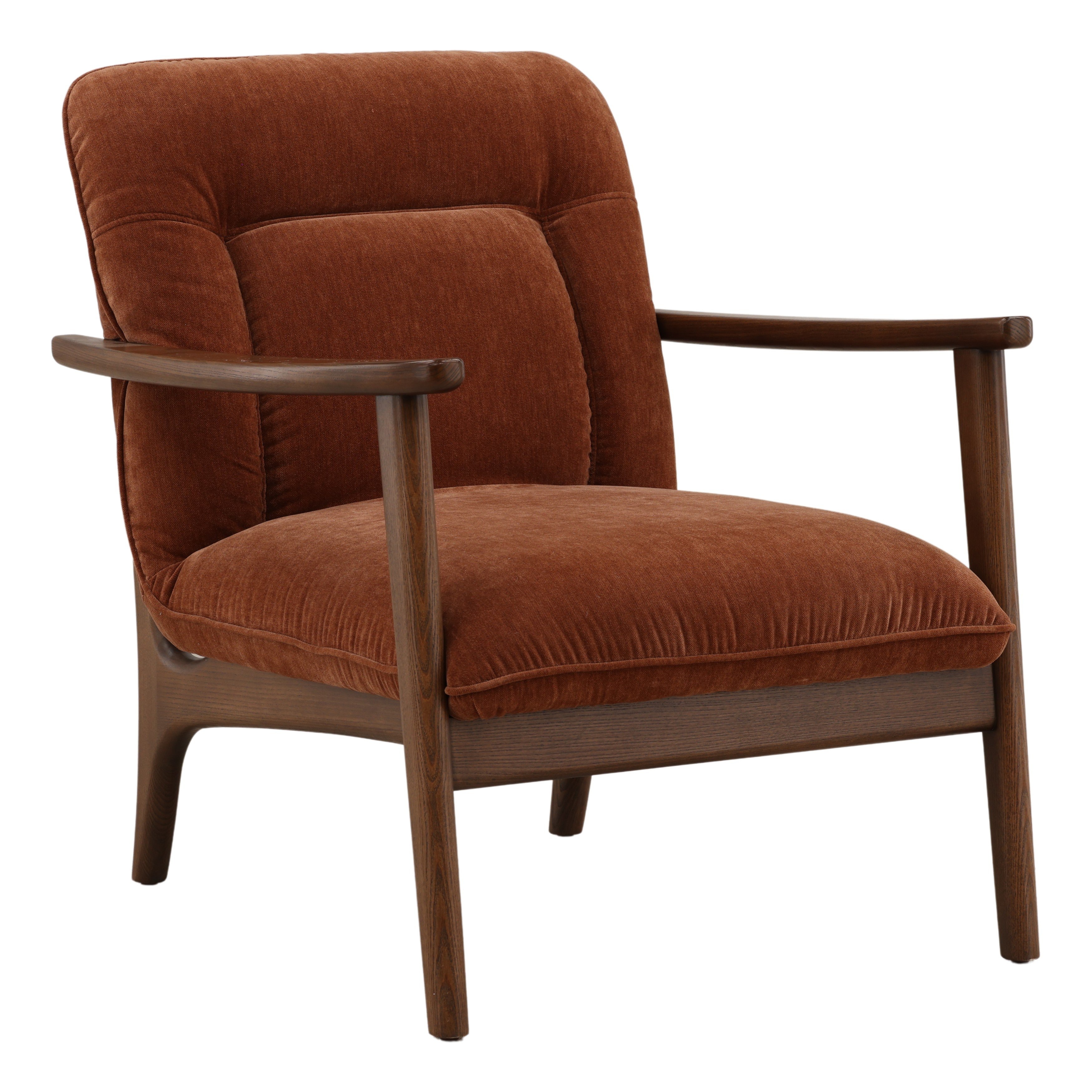 Dovetail Furniture Talesa Occasional Chair DOV51016-RUST