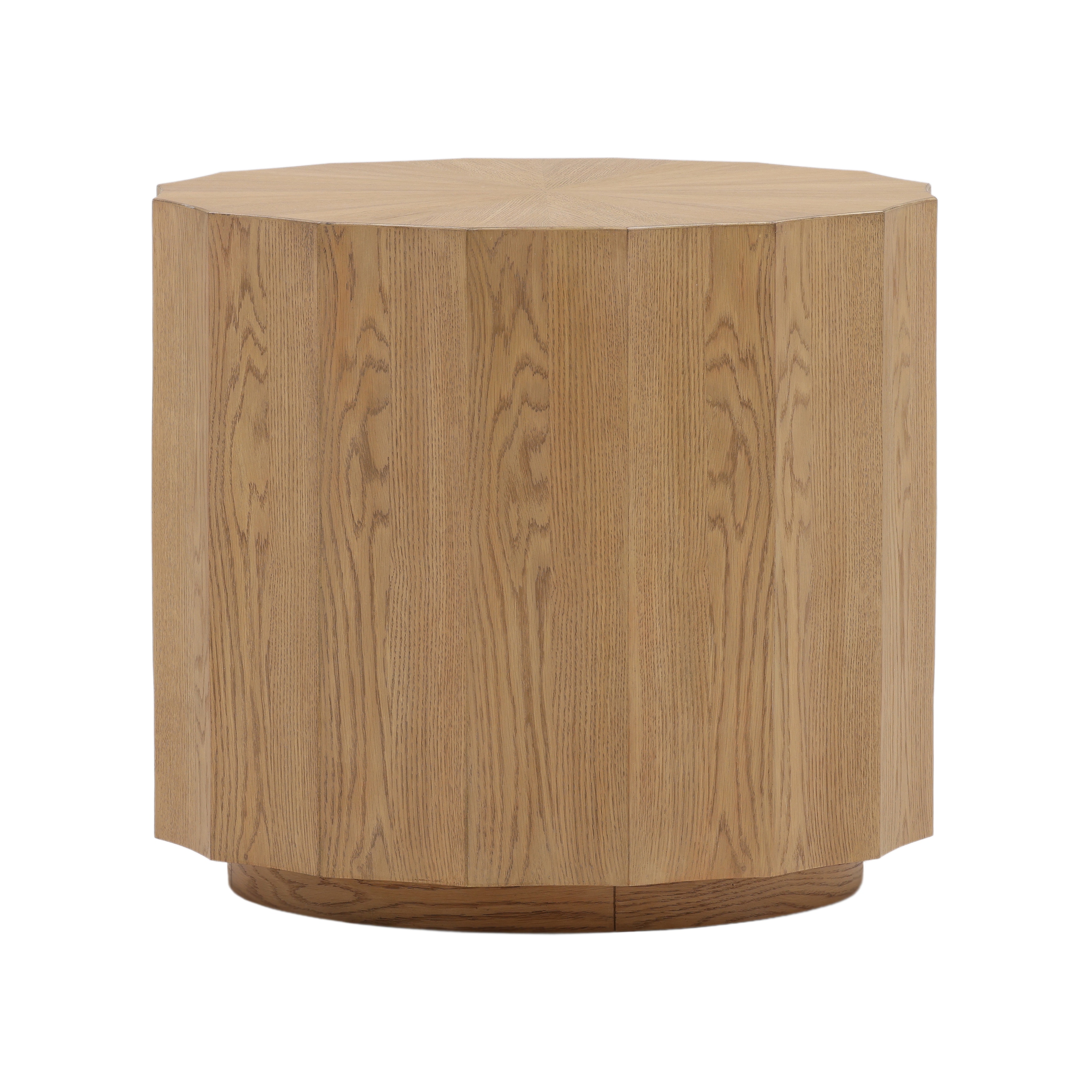 Dovetail Furniture Tamsin Side Table DOV18206-NATL