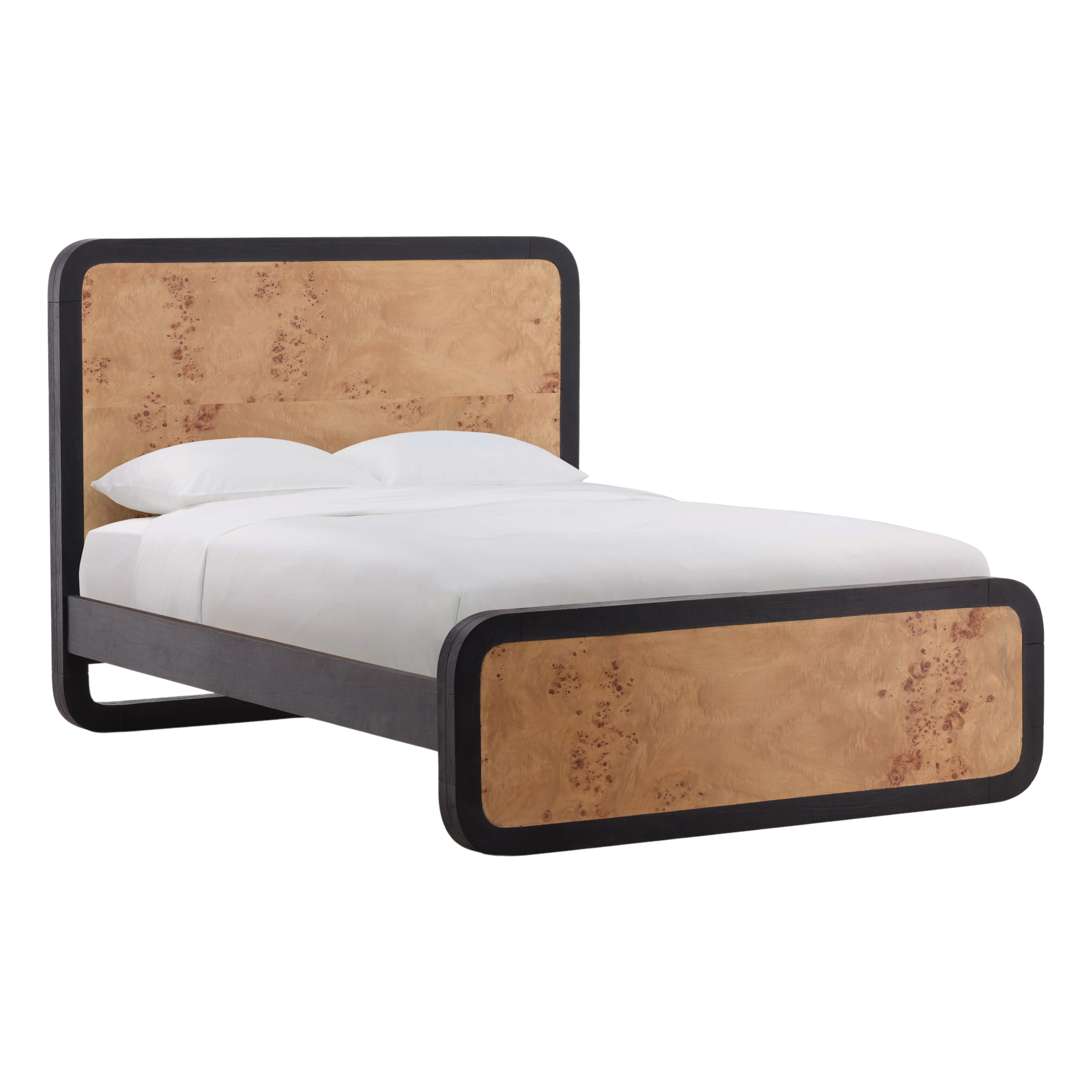 Dovetail Furniture Tanya Bed DOV16509Q-BURL