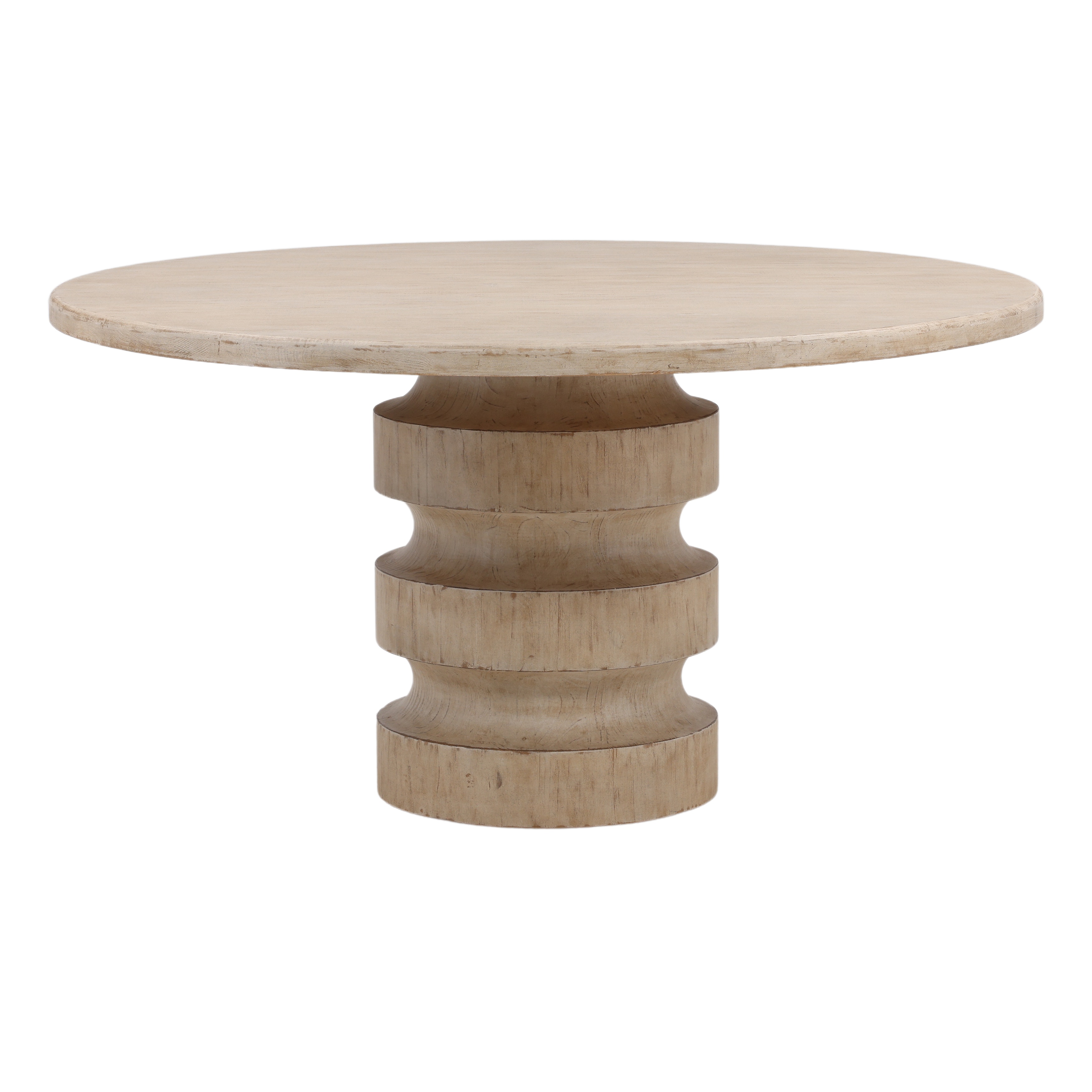 Dovetail Furniture Taryn Dining Table DOV38112-LTWW-58