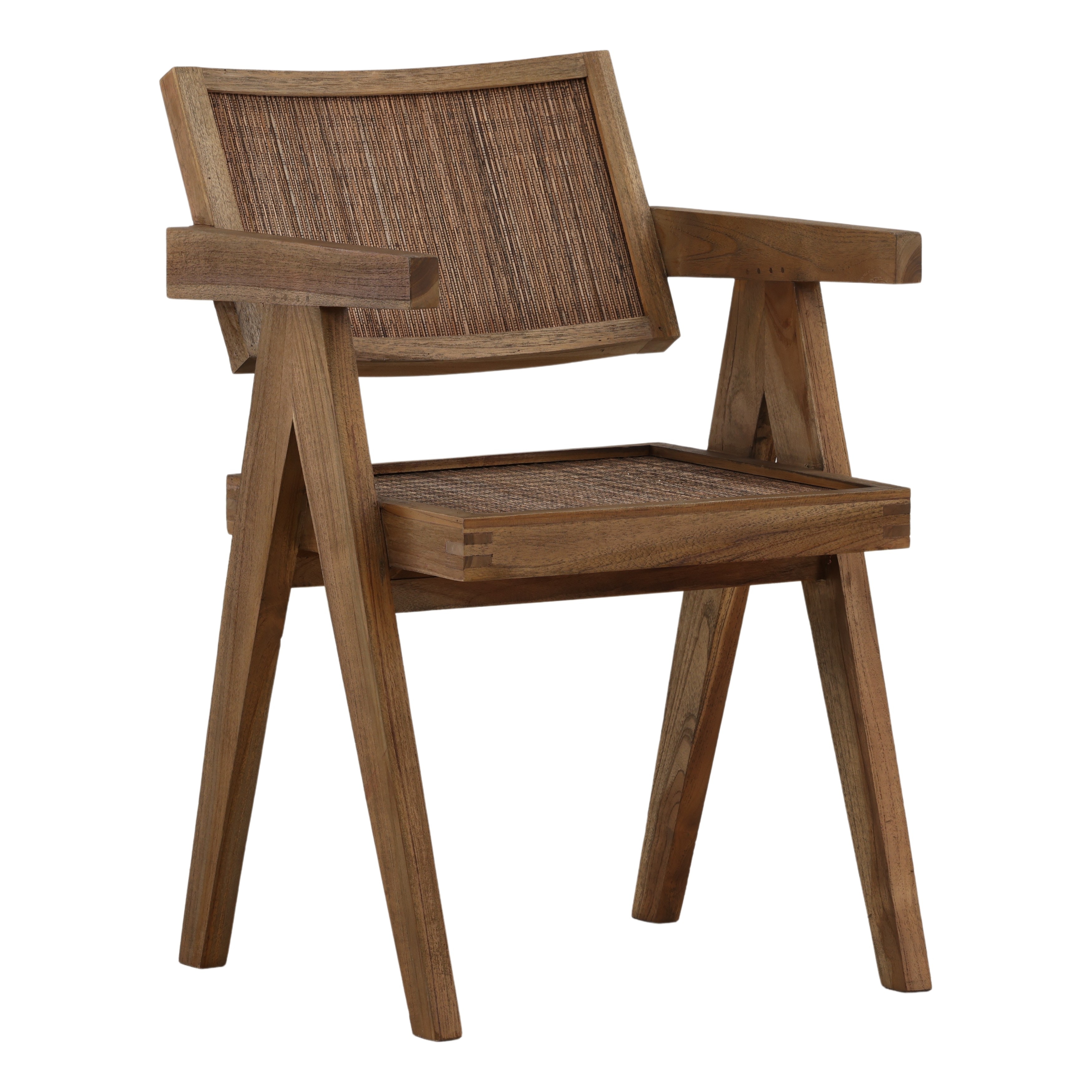 Dovetail Furniture Tavrisa Dining Chair DOV37040-BRWN